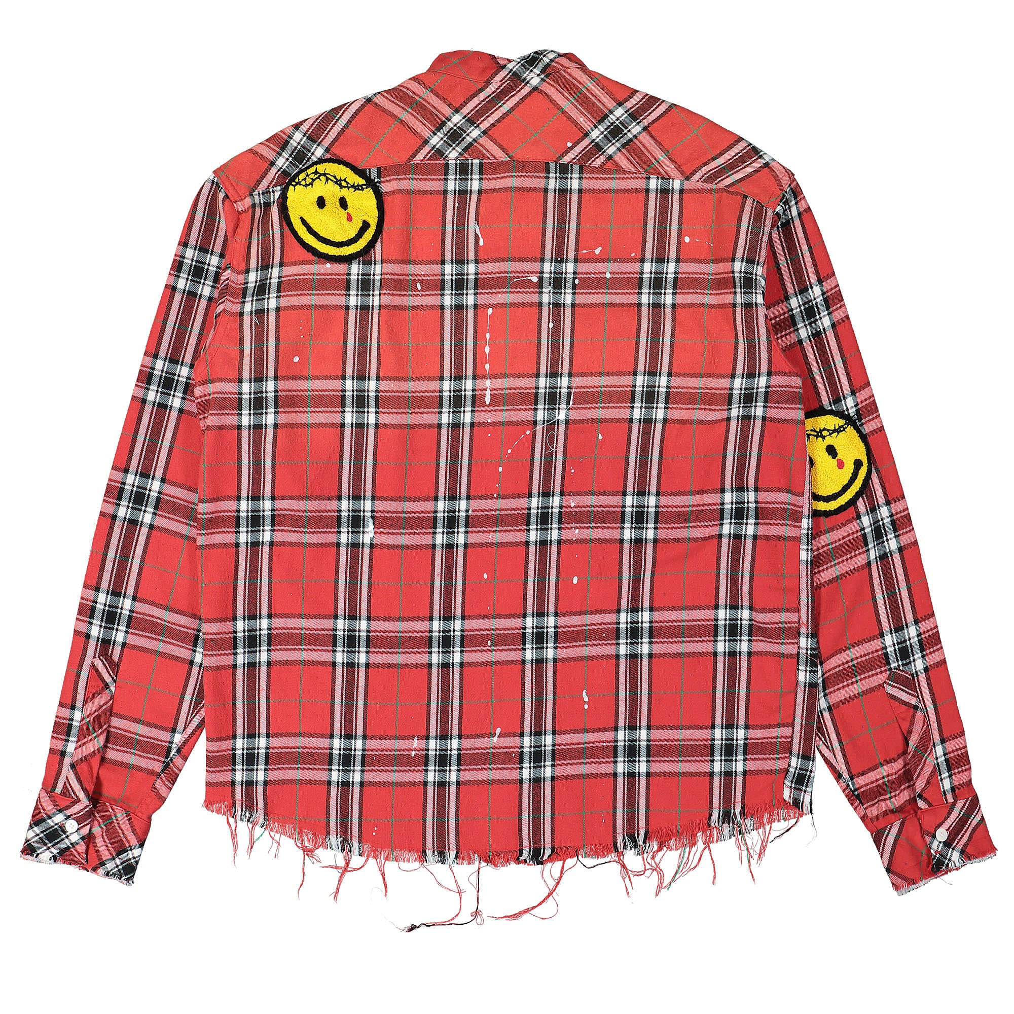 Someit K.O.K. LS Vintage Flannel Shirt Red Shirts Close-up | Overkill