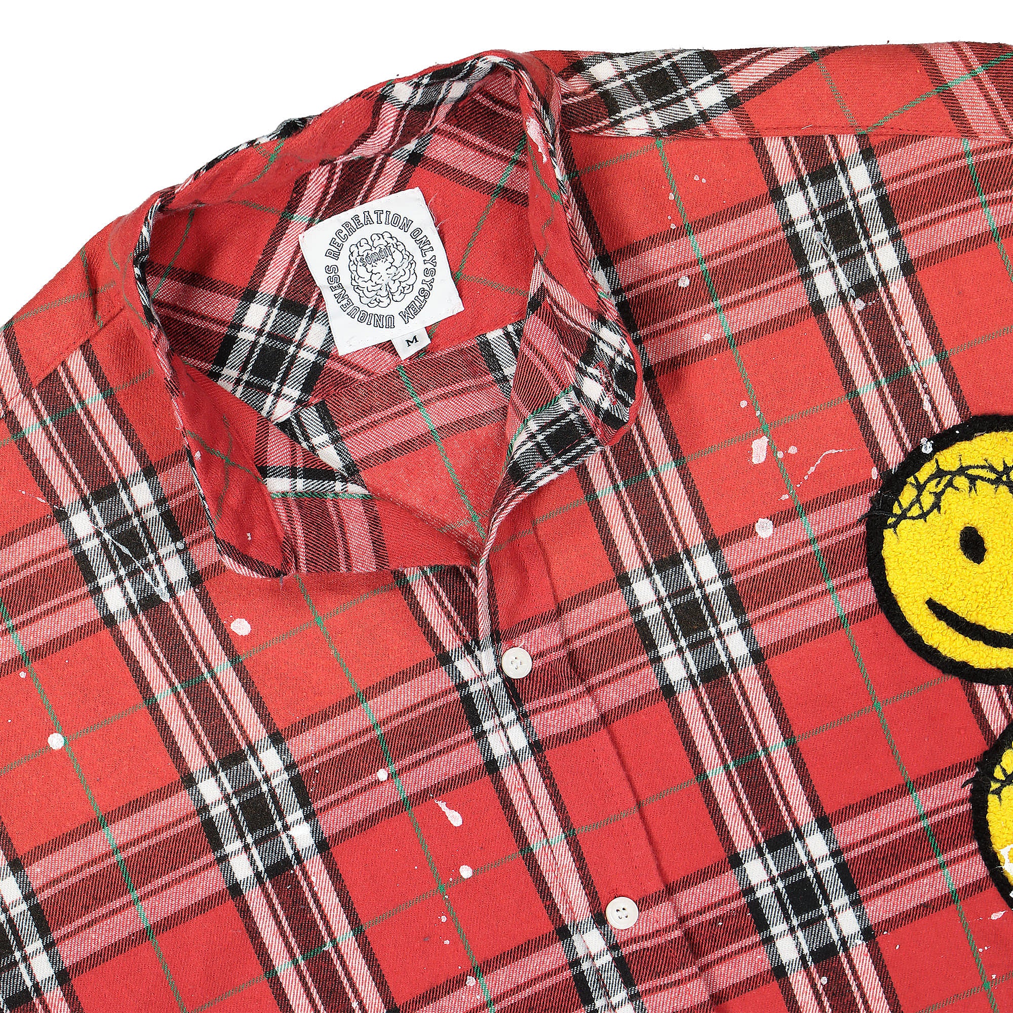 Someit K.O.K. LS Vintage Flannel Shirt Red Shirts Material | Overkill