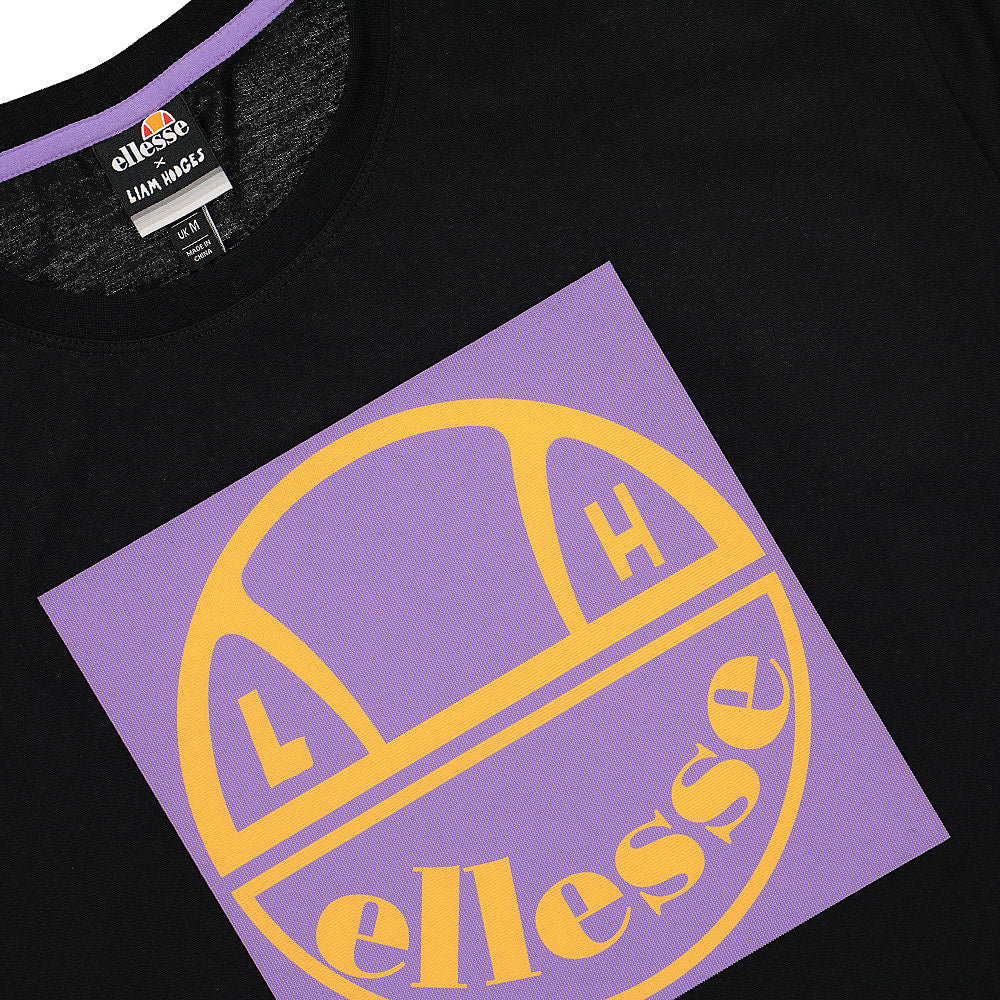 Ellesse Liam Hodges x Ellesse Matrix Tee Black T-Shirts Close-up | Overkill