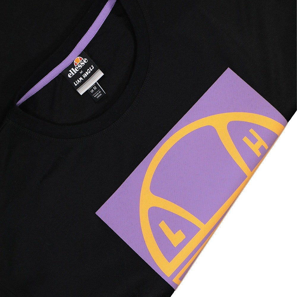Ellesse Liam Hodges x Ellesse Matrix Tee Black T-Shirts Detailfoto | Overkill