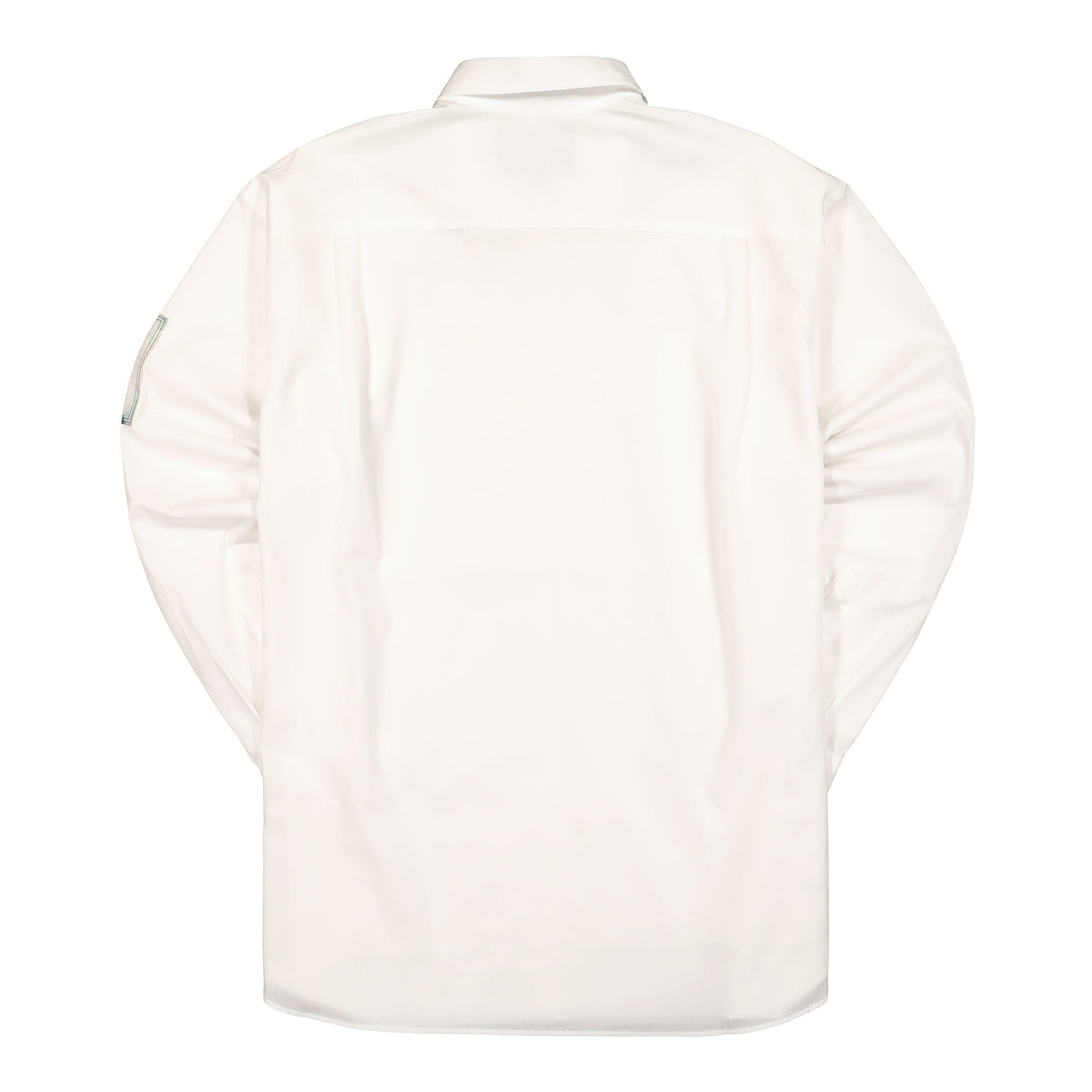 Fred Perry Raf Simons x Fred Perry Oversized Patched LS Shirt White Shirts Material | Overkill