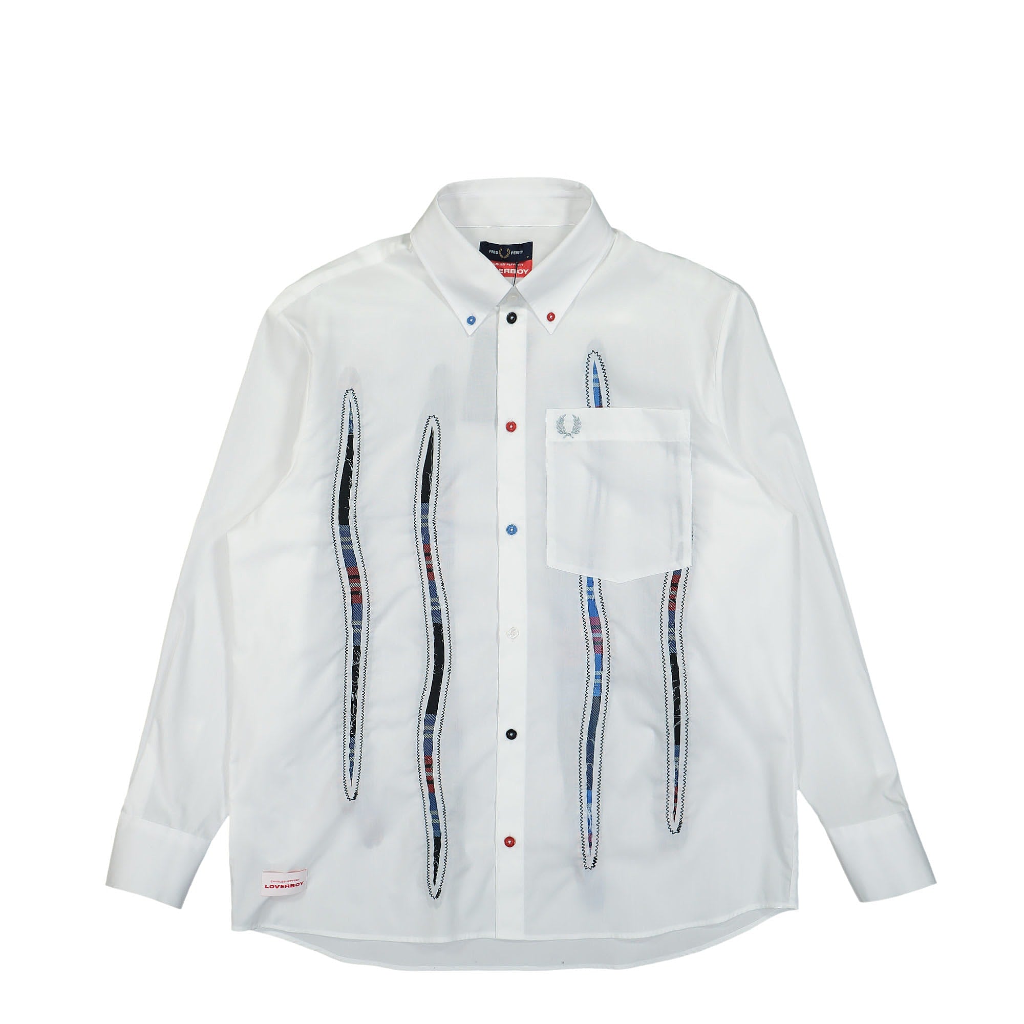 Fred Perry Charles Jeffrey LOVERBOY x Fred Perry Oversized Tartan