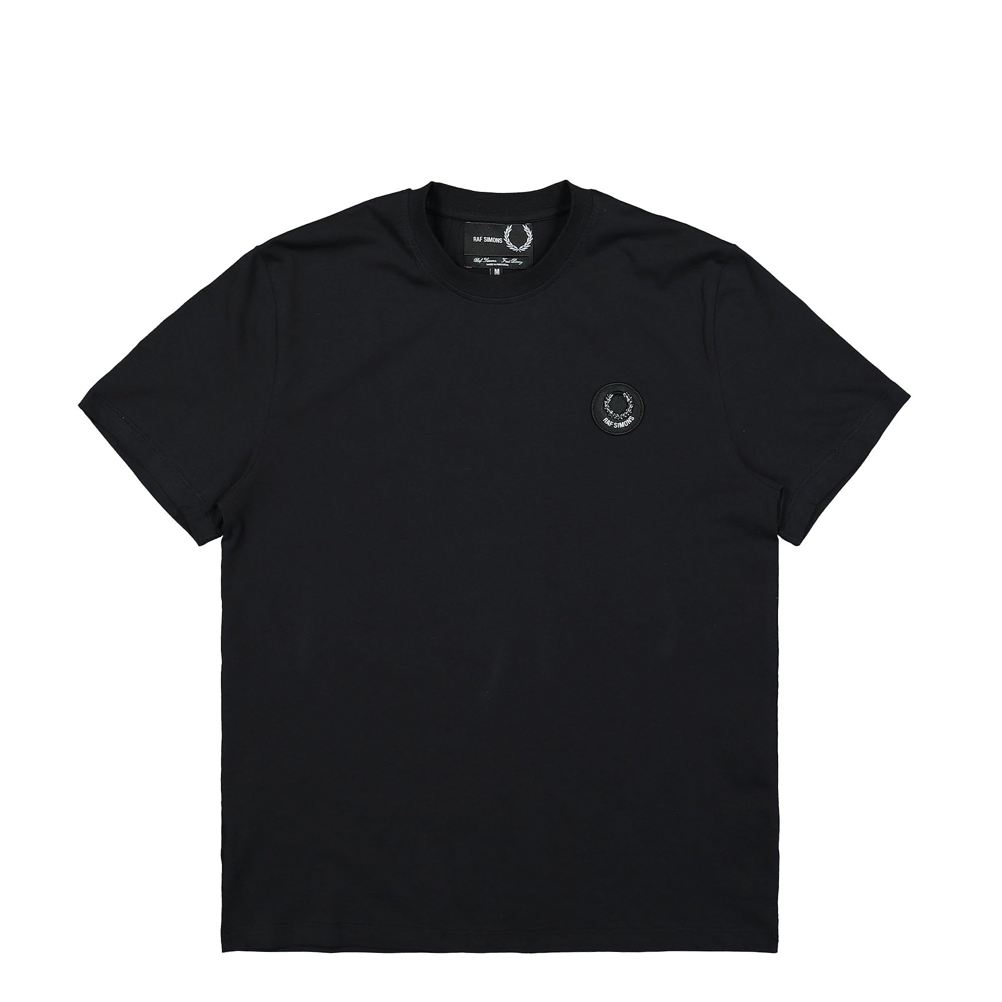 Raf Simons x Fred Perry Laurel Wreath Detail T-Shirt Black T-Shirts SM3103 | Overkill