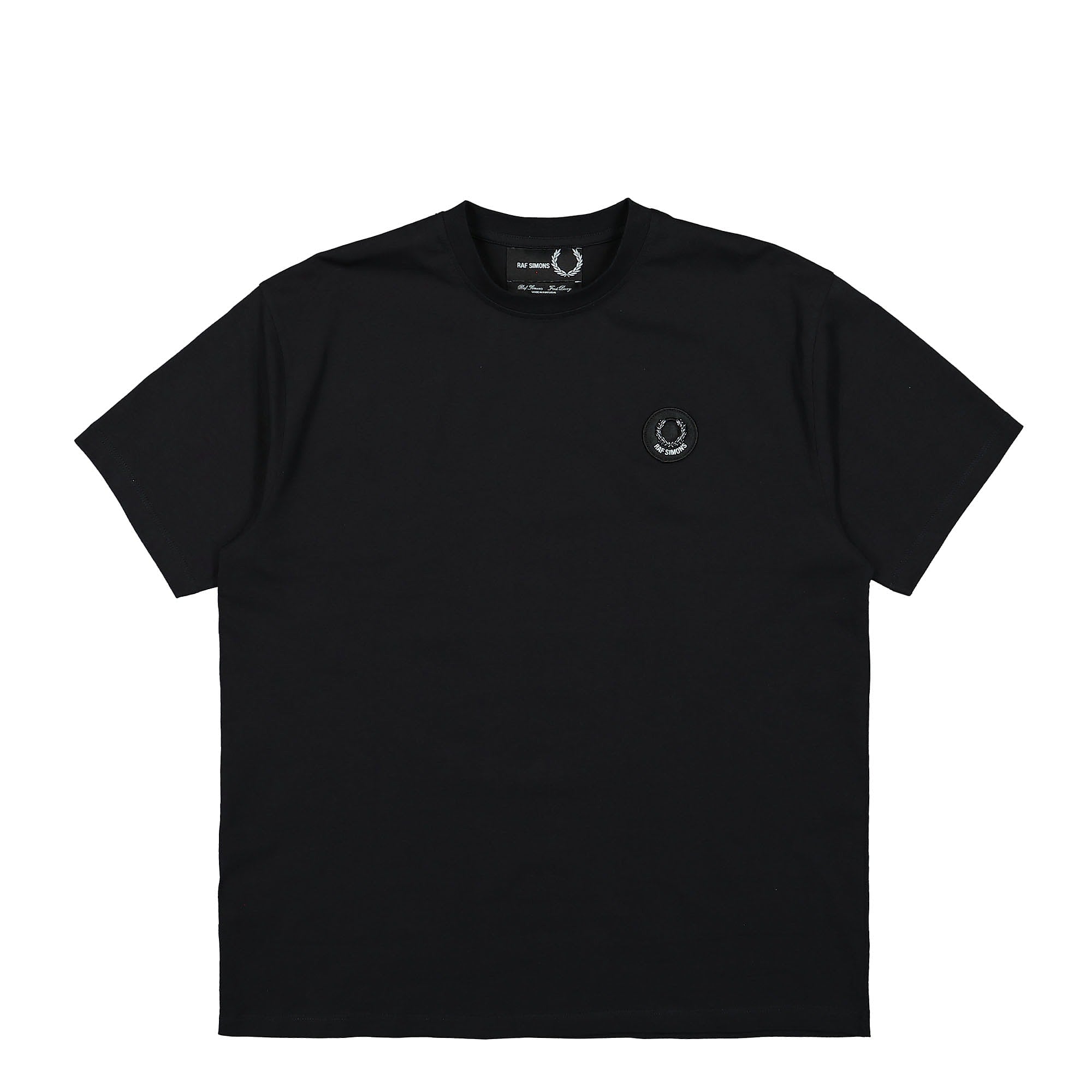 Raf Simons x Fred Perry Oversized Printed T-Shirt Black T-Shirts SM3106 | Overkill