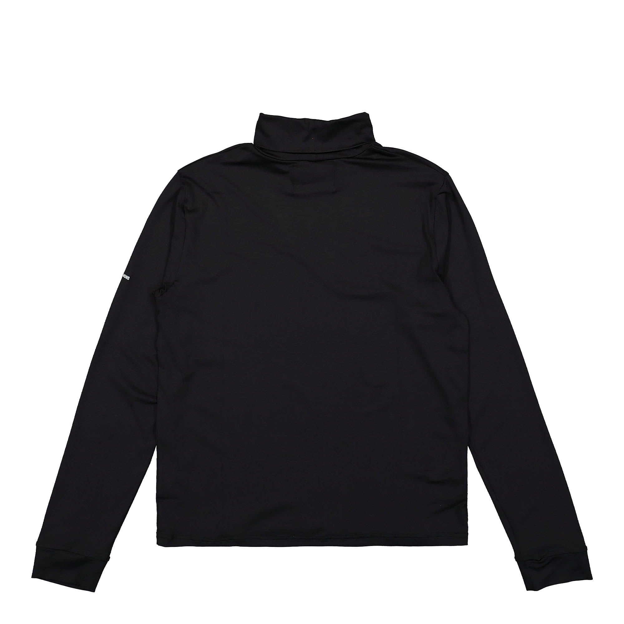 Raf Simons x Fred Perry Laurel Detail Roll Neck Top Black Material | Overkill