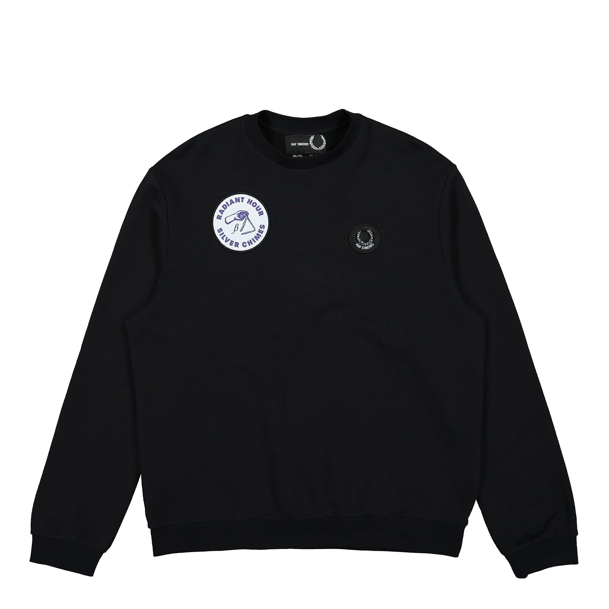 Raf Simons x Fred Perry Patched Sweatshirt Black SM3109 | Overkill