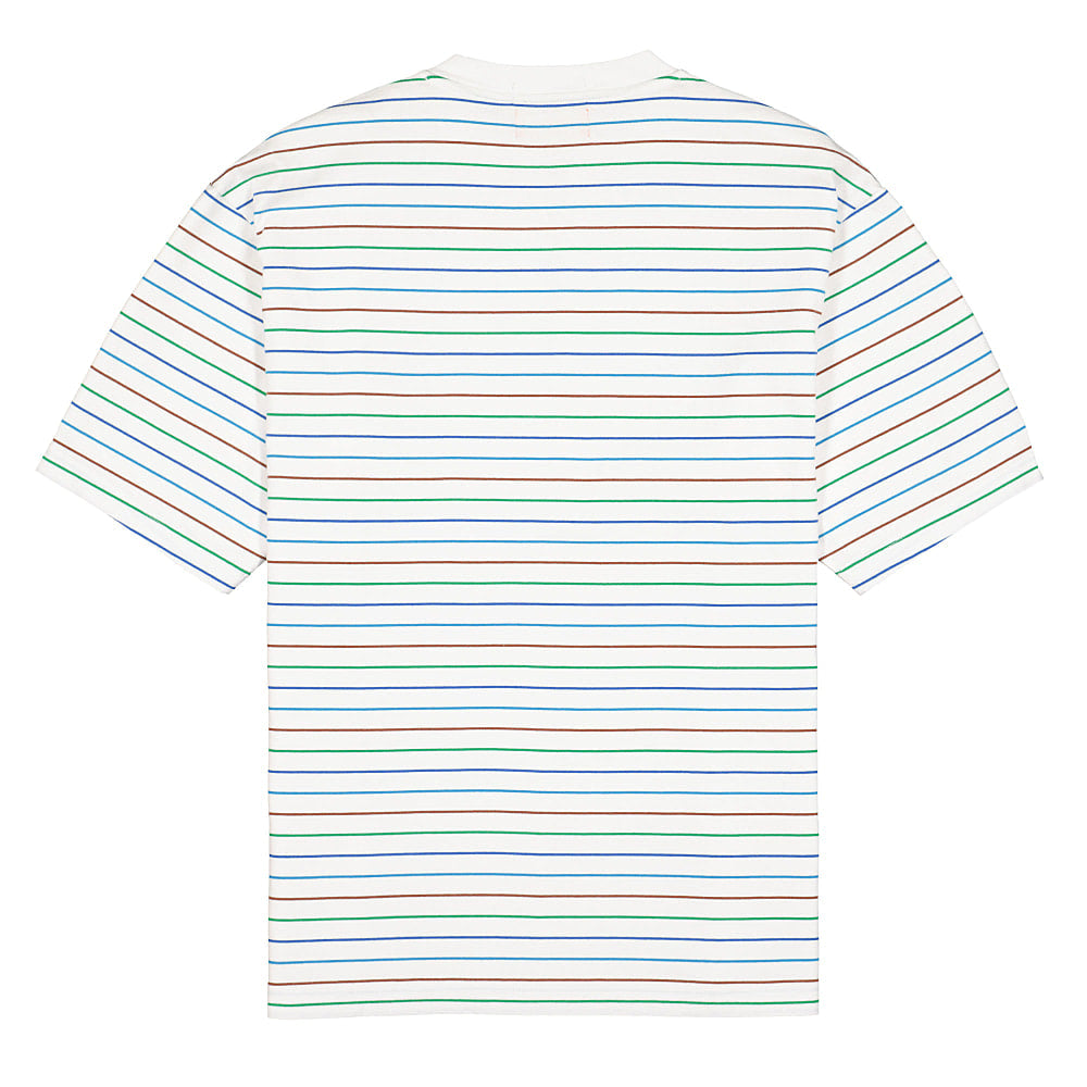 Fred Perry Beams x Fred Perry Striped T-Shirt White T-Shirts Material | Overkill