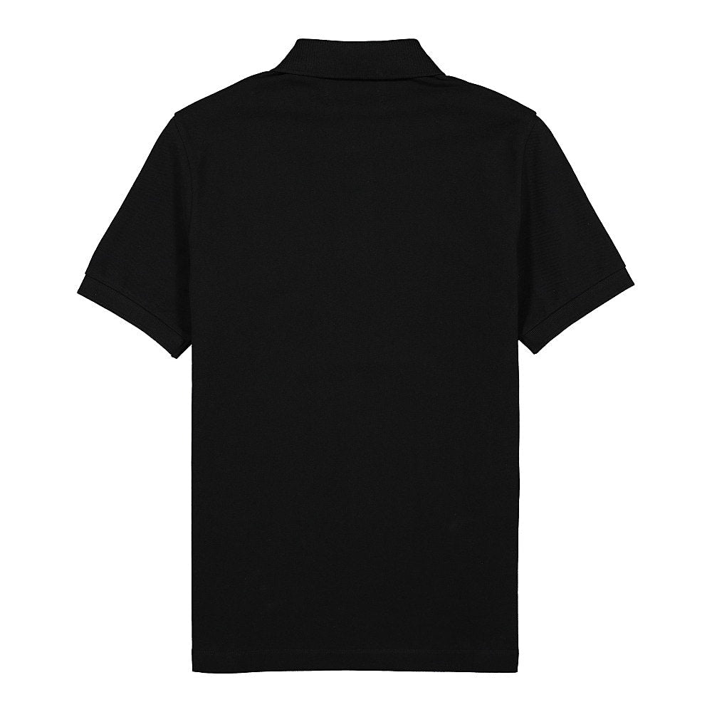 Fred Perry Raf Simons x Fred Perry Laurel Wreath Detail Polo Shirt Black Polo Shirts Material | Overkill