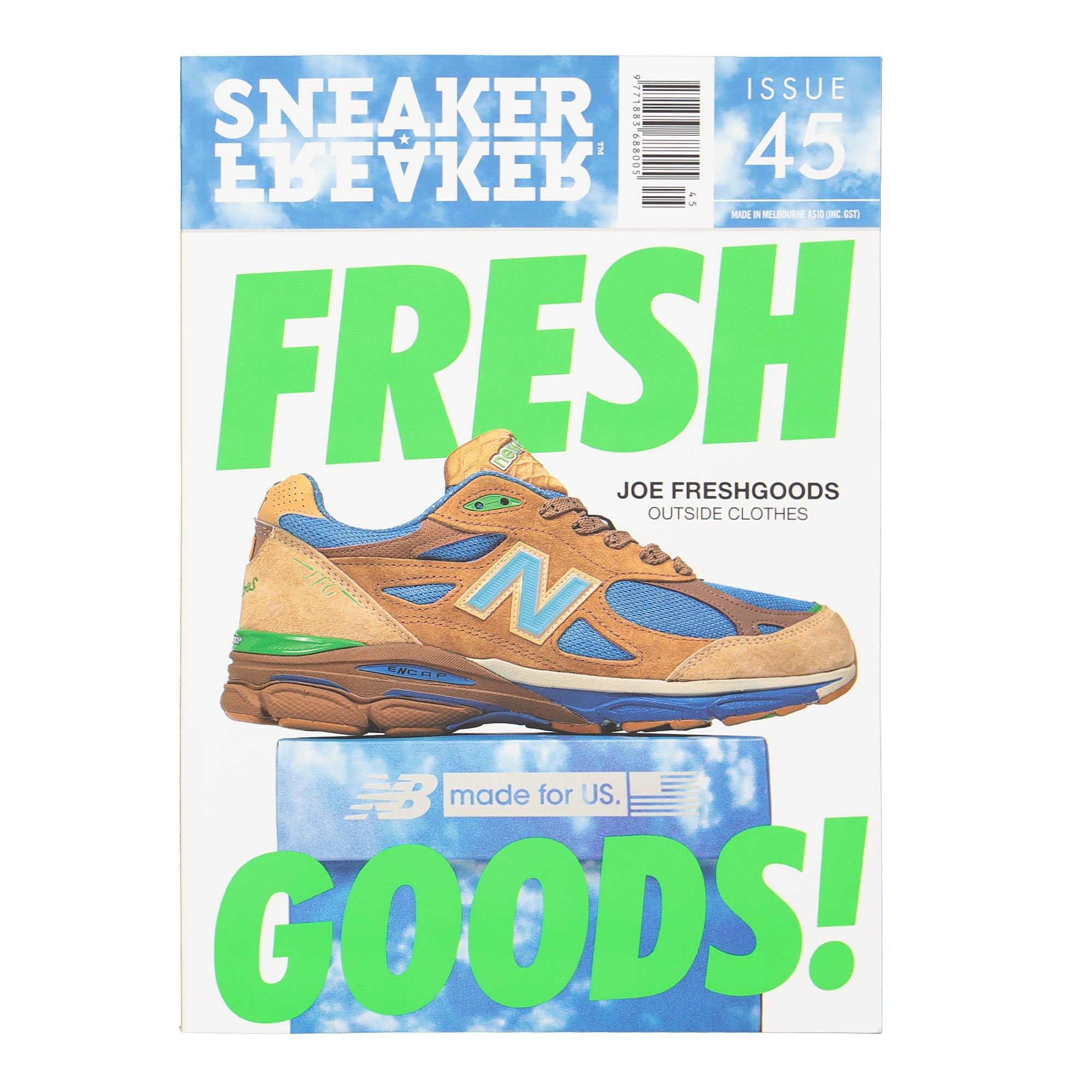 Sneaker Freaker Fresh Goods Cover Issue 45 Magazines SFG0045 | Overkill