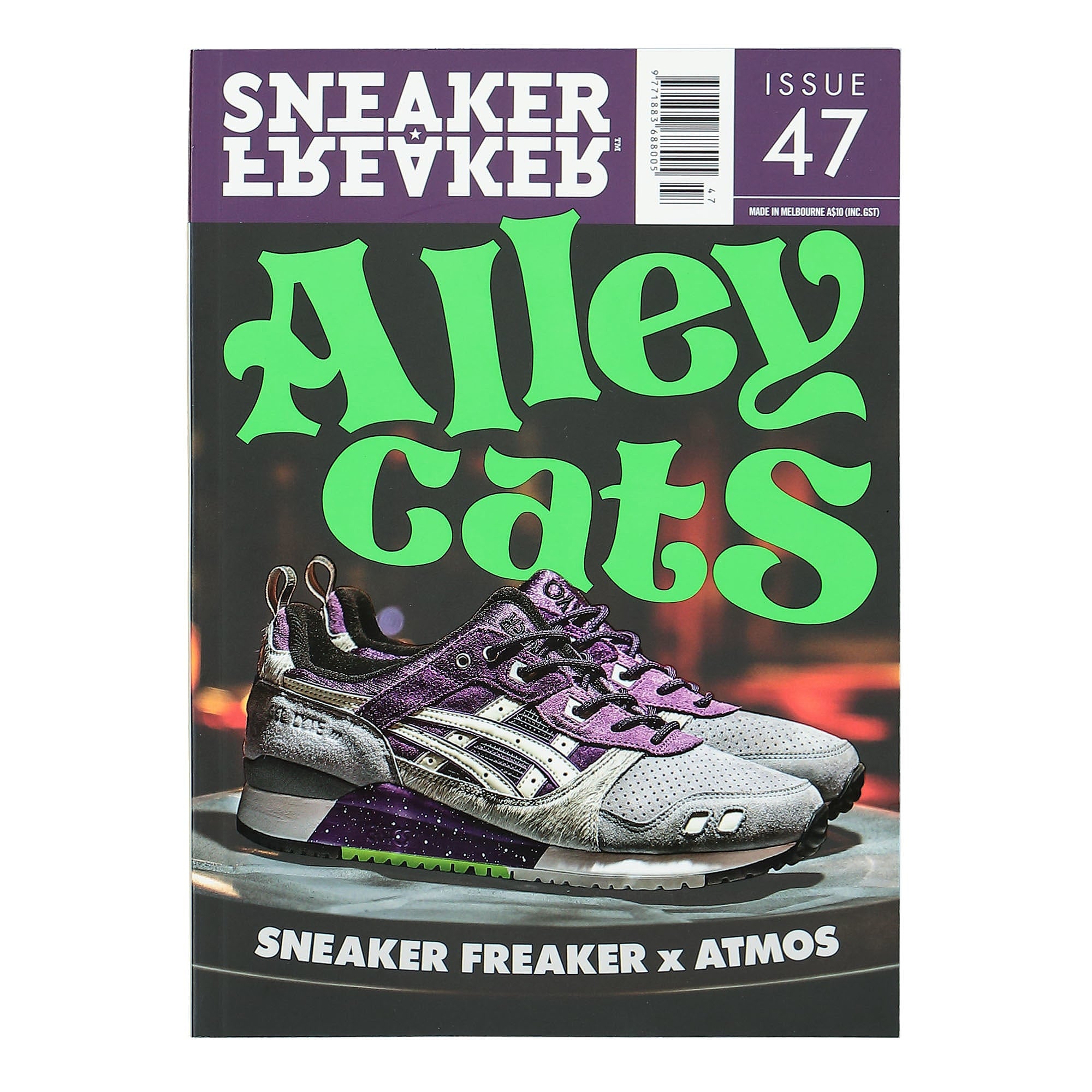Sneaker Freaker Alley Cats Cover Issue 47 Magazines SFG0047 | Overkill