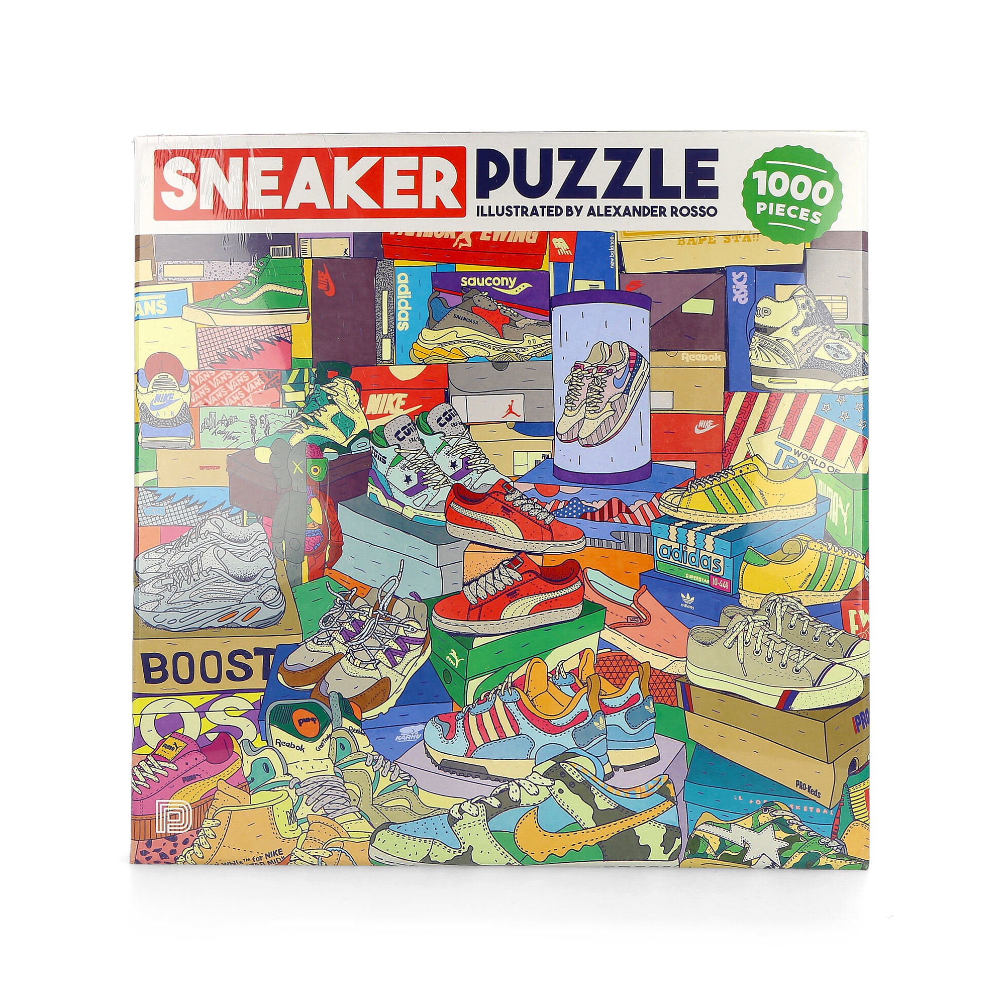 overkill_Test Sneaker Puzzle by Alexander Rosso Multicolor Collectibles & Toys Material | Overkill