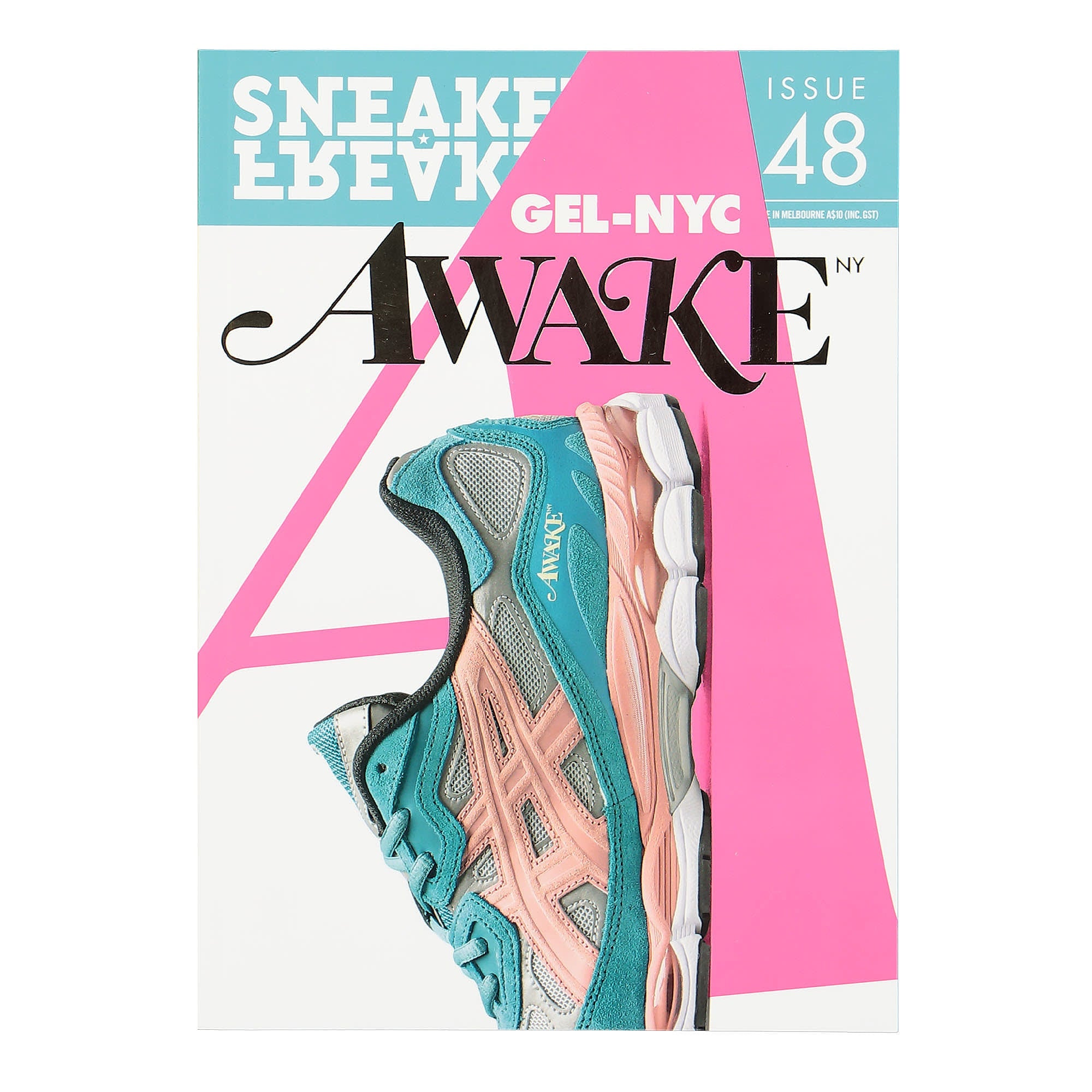 Sneaker Freaker Asics Awake Cover Issue 48 Multicolor Magazines SFG0048 | Overkill