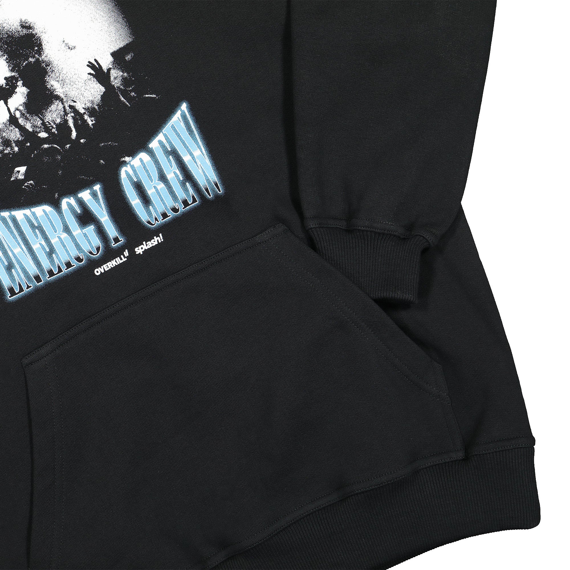 Overkill splash! x Overkill "Switching Lanes 2021" Hoodie Black Hoodies Detailfoto | Overkill