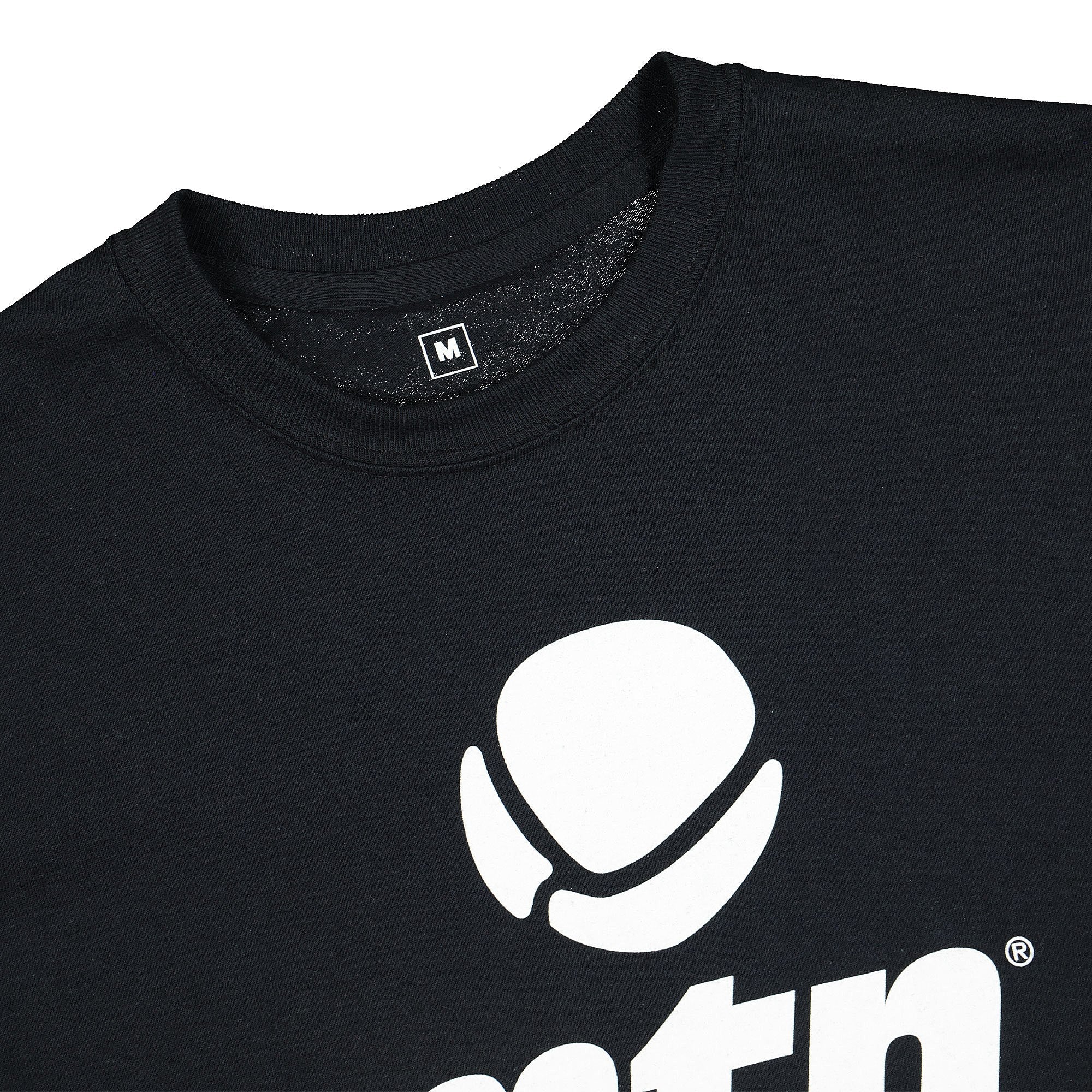 MTN Basic Front Logo T-Shirt Black T-Shirts Close-up | Overkill