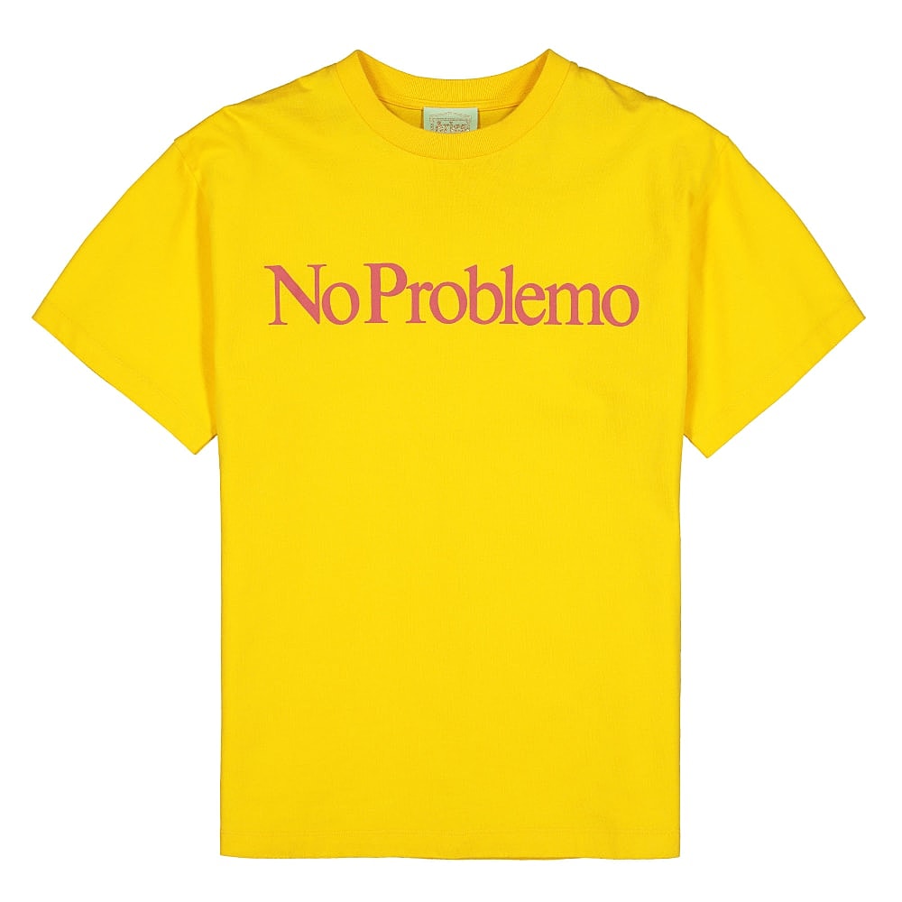 Aries No Problemo Tee Yellow T-Shirts SQAR60002-059 | Overkill