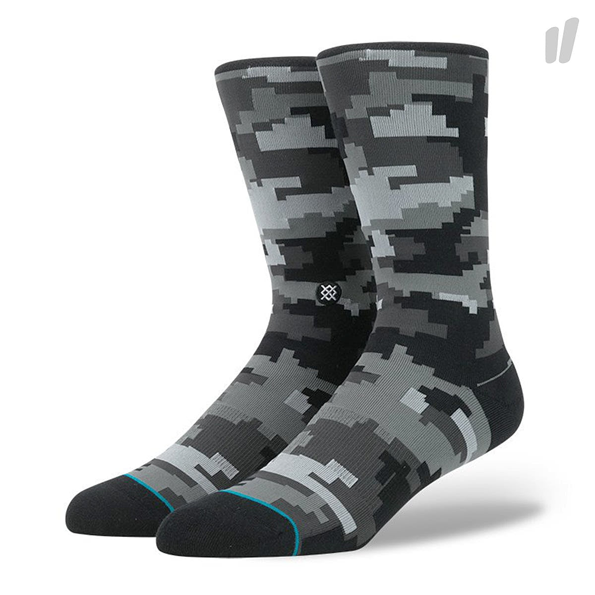 Stance Squad Digi Camo Socks Grey Socks M545C16DIG-GRY | Overkill