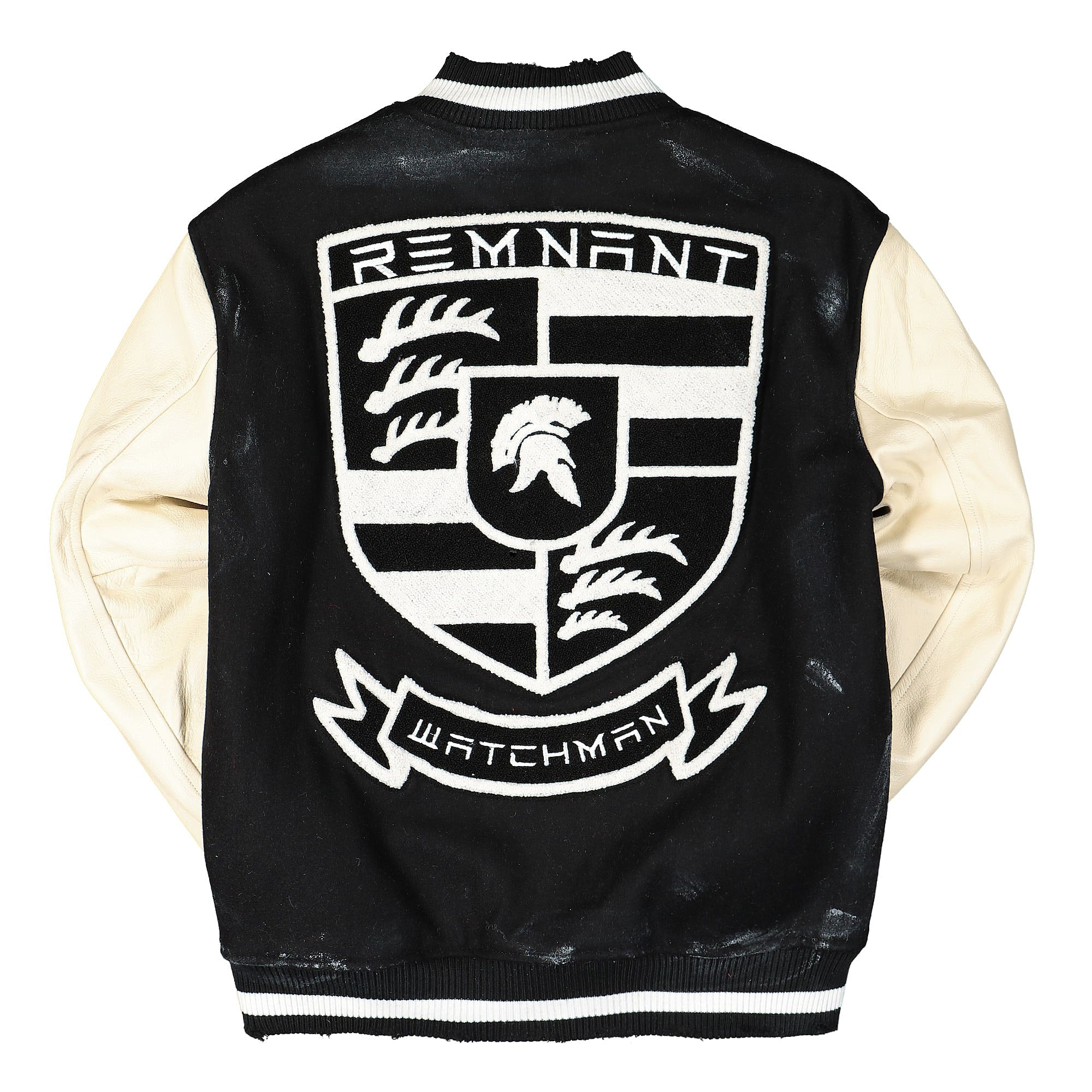 Someit R.W. Vintage Studium Jacket Black Bomber & Varsity Jackets Close-up | Overkill