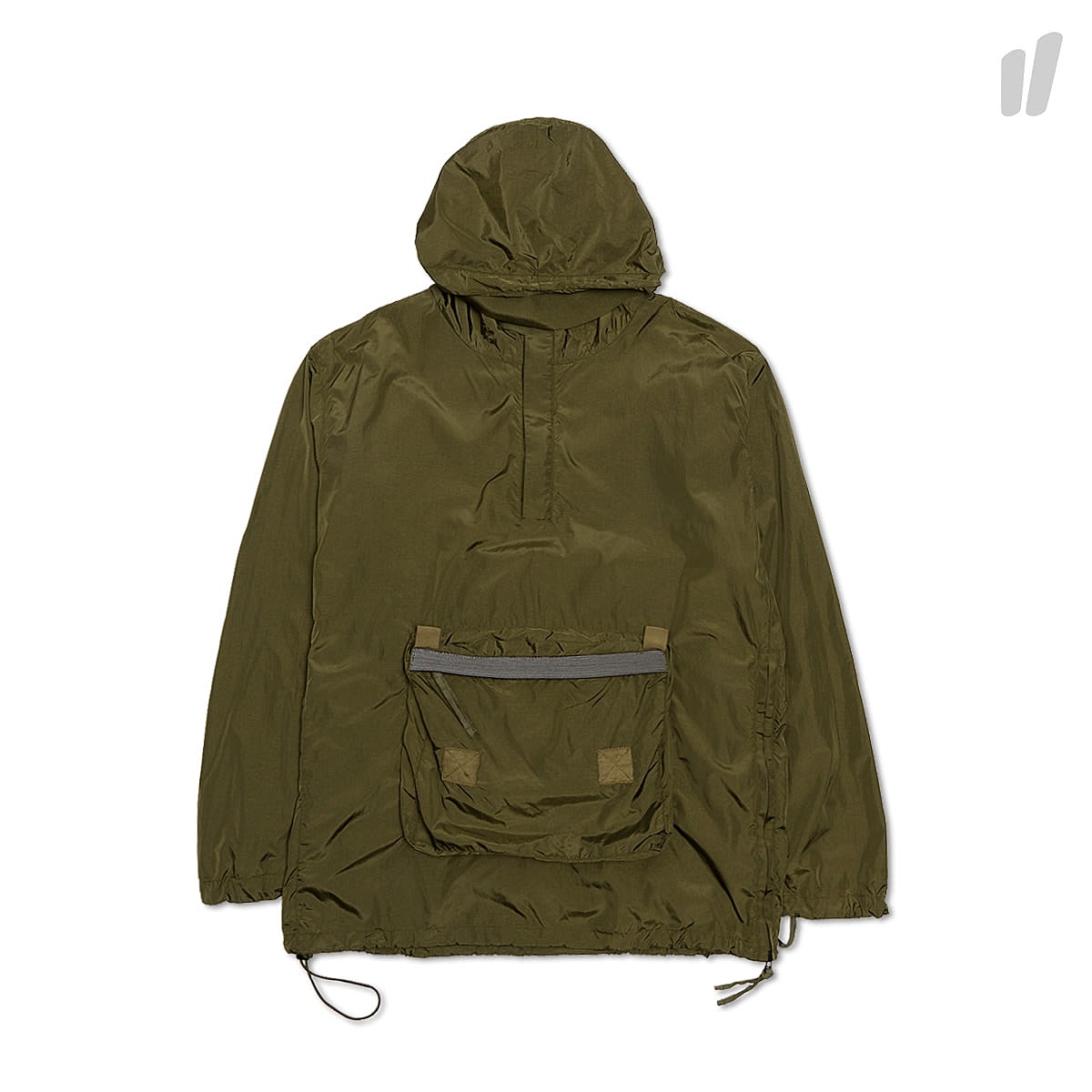 Nilmance waterproof packable anorak Olive Jackets SS18AN-02 | Overkill