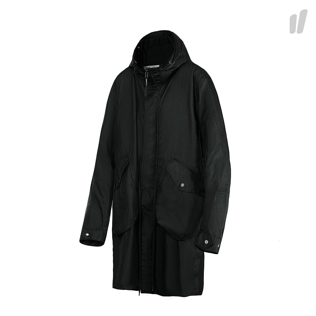 Nilmance 3l ripstop taped parka Black Parkas SS18PK-01 | Overkill