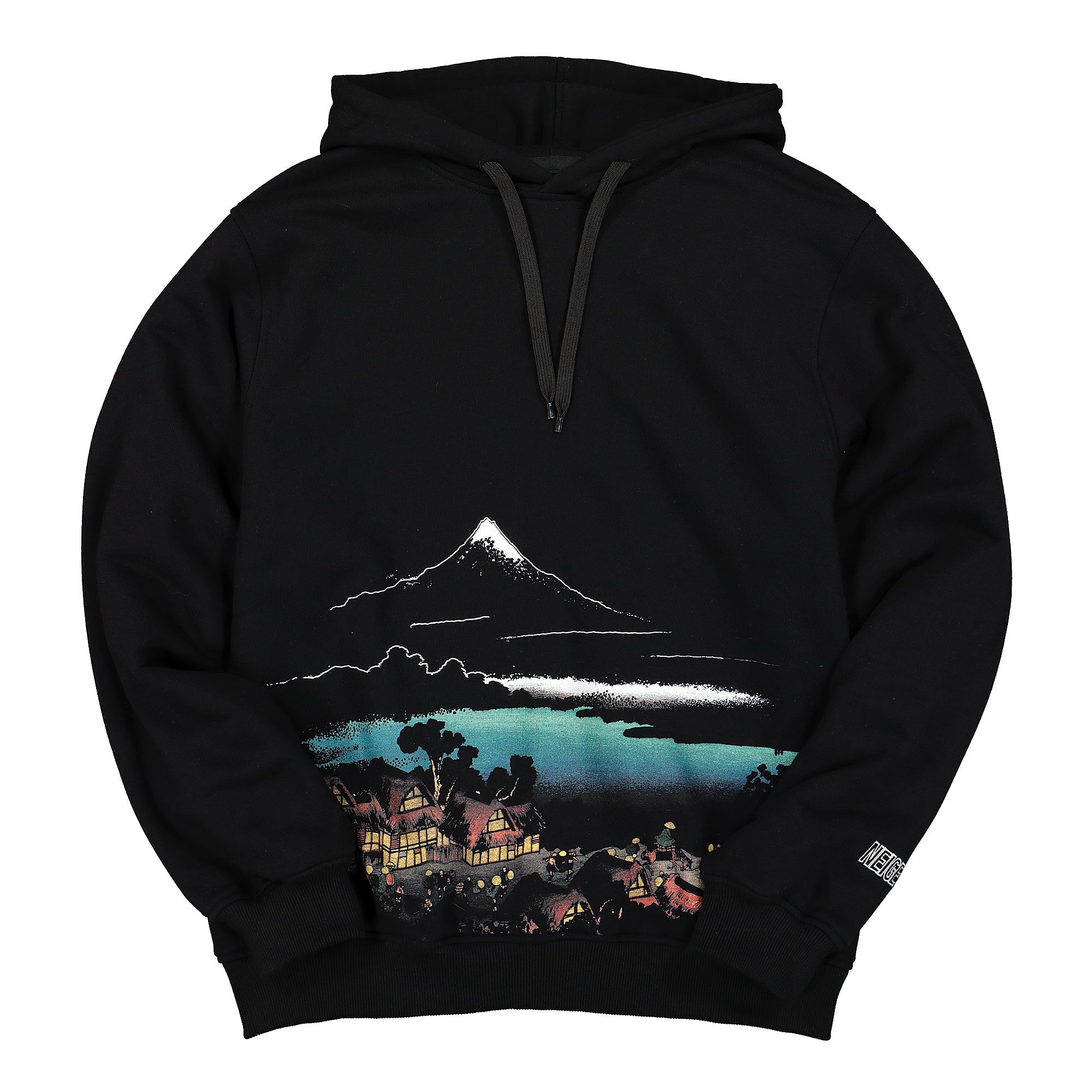 Neige fuji hoodie Black Hoodies SS19010 | Overkill