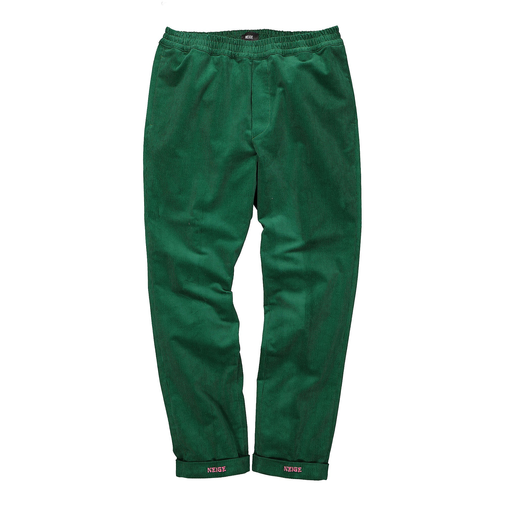 Neige corduroy pants Green Casual Pants SS19029 | Overkill