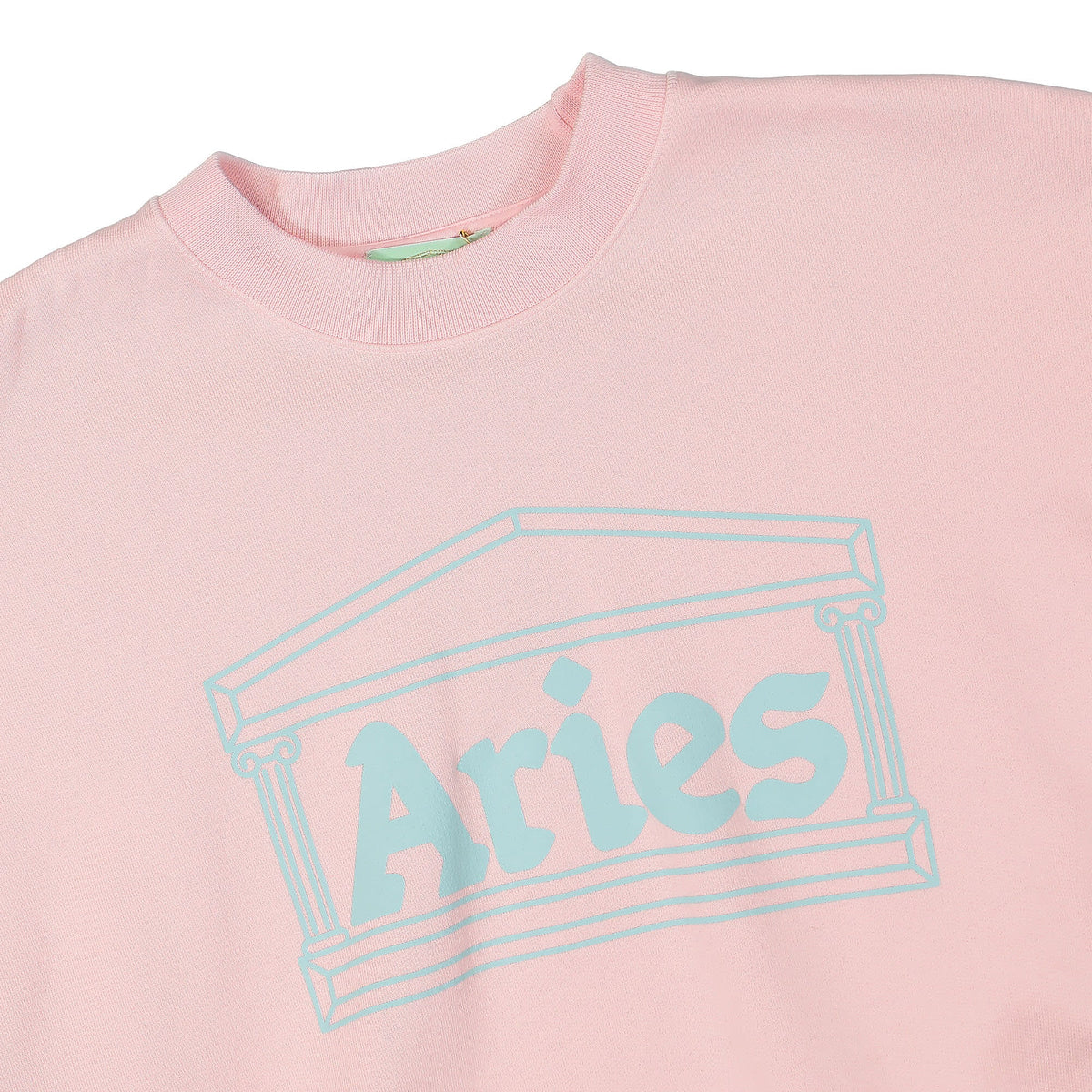 Aries Column Sweatshirt Pink Sweatshirts Close-up | Overkill