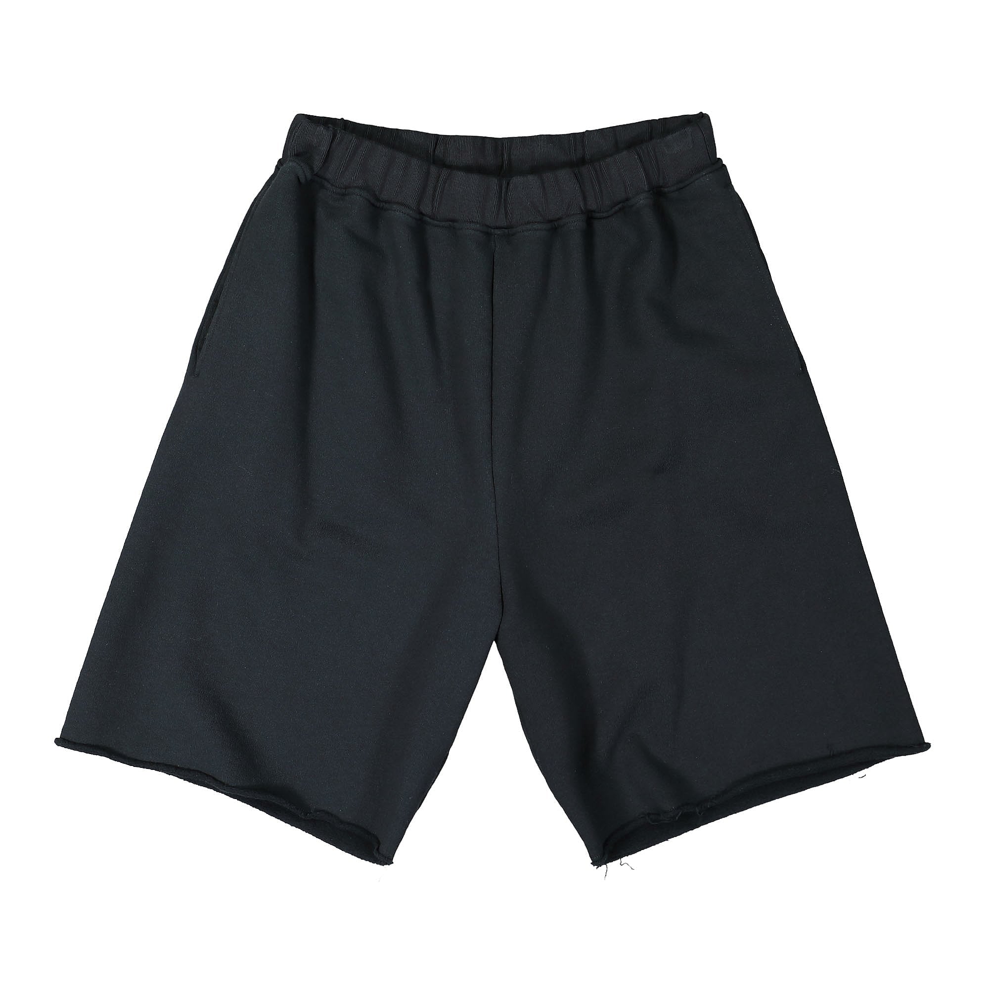 Aries Premium Temple Sweatshort Black Shorts SSAR33000 | Overkill