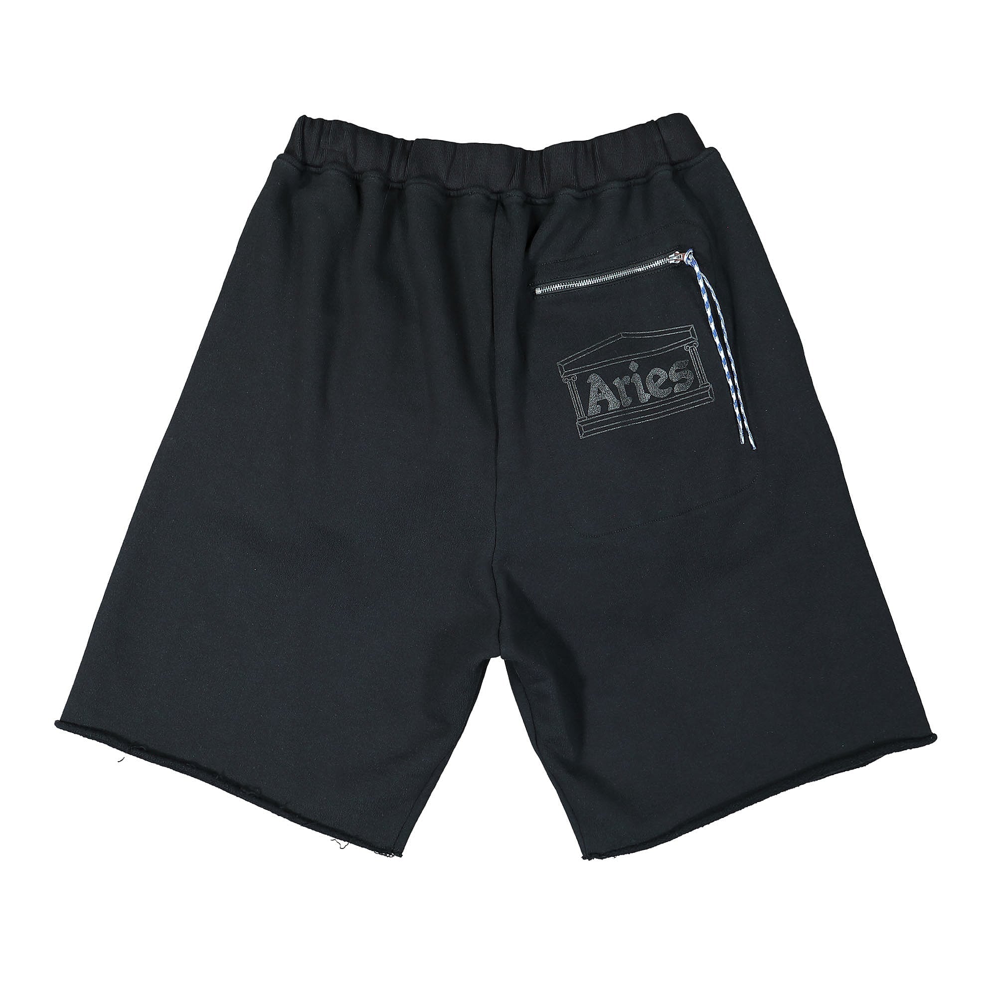 Aries Premium Temple Sweatshort Black Shorts Material | Overkill