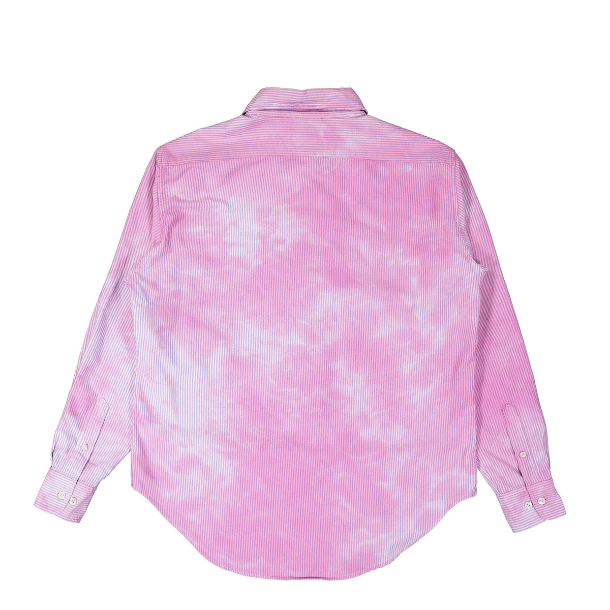 Aries OD Oxford Stripe Shirt Pink Shirts Material | Overkill