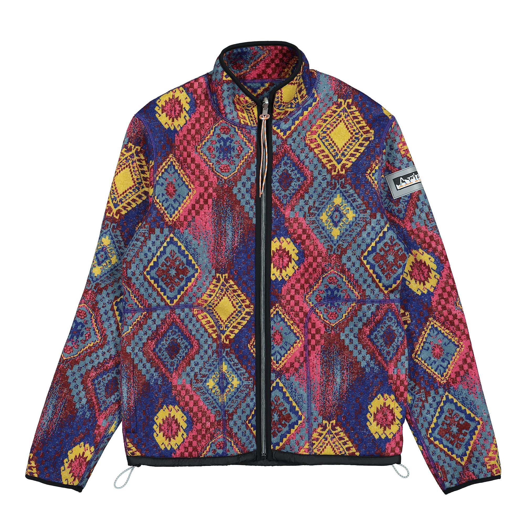 Aries Persian Fleece Zip Through Multi Fleece Jackets SSAR70005 | Overkill