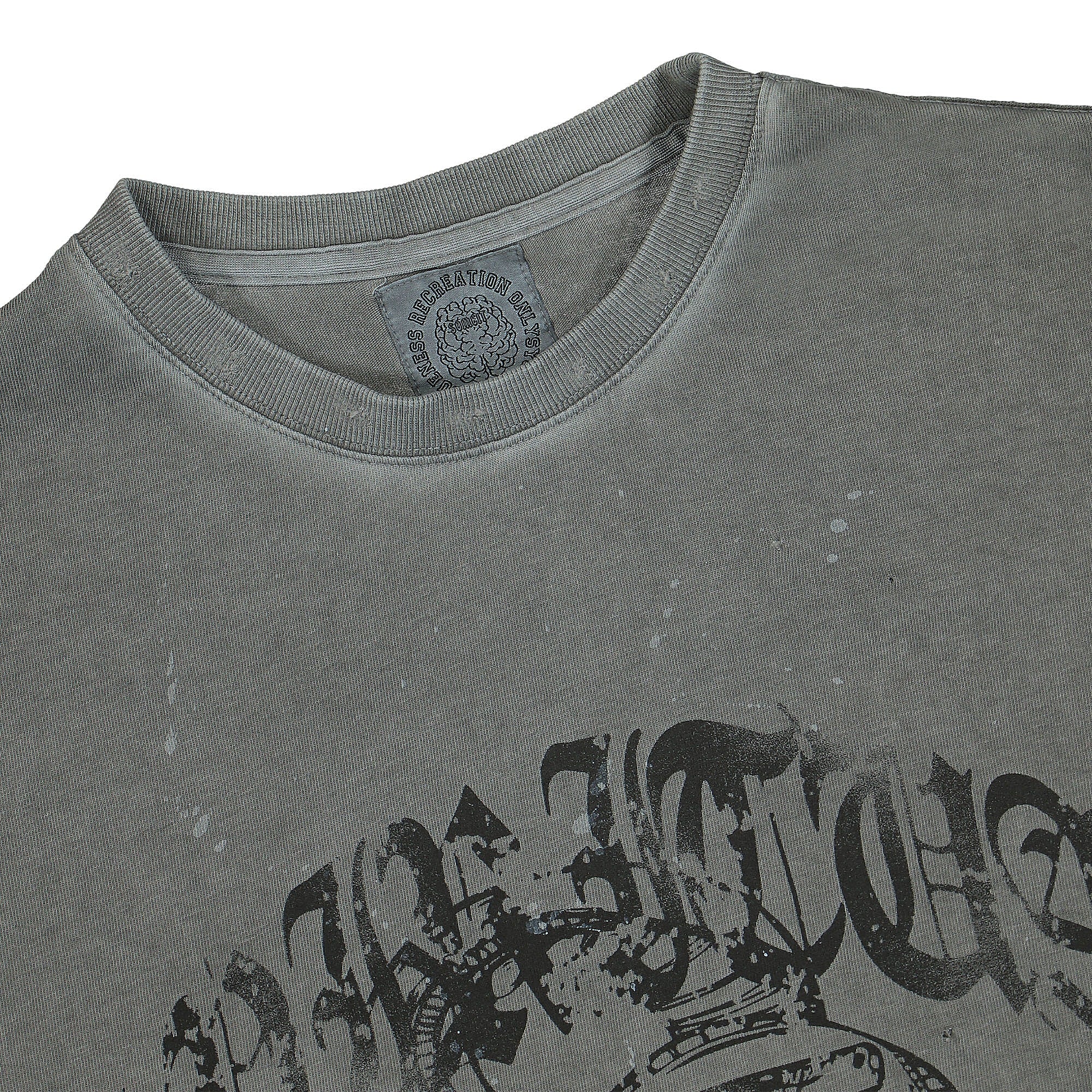 Someit S.B Vintage Tee Stone Grey T-Shirts Material | Overkill