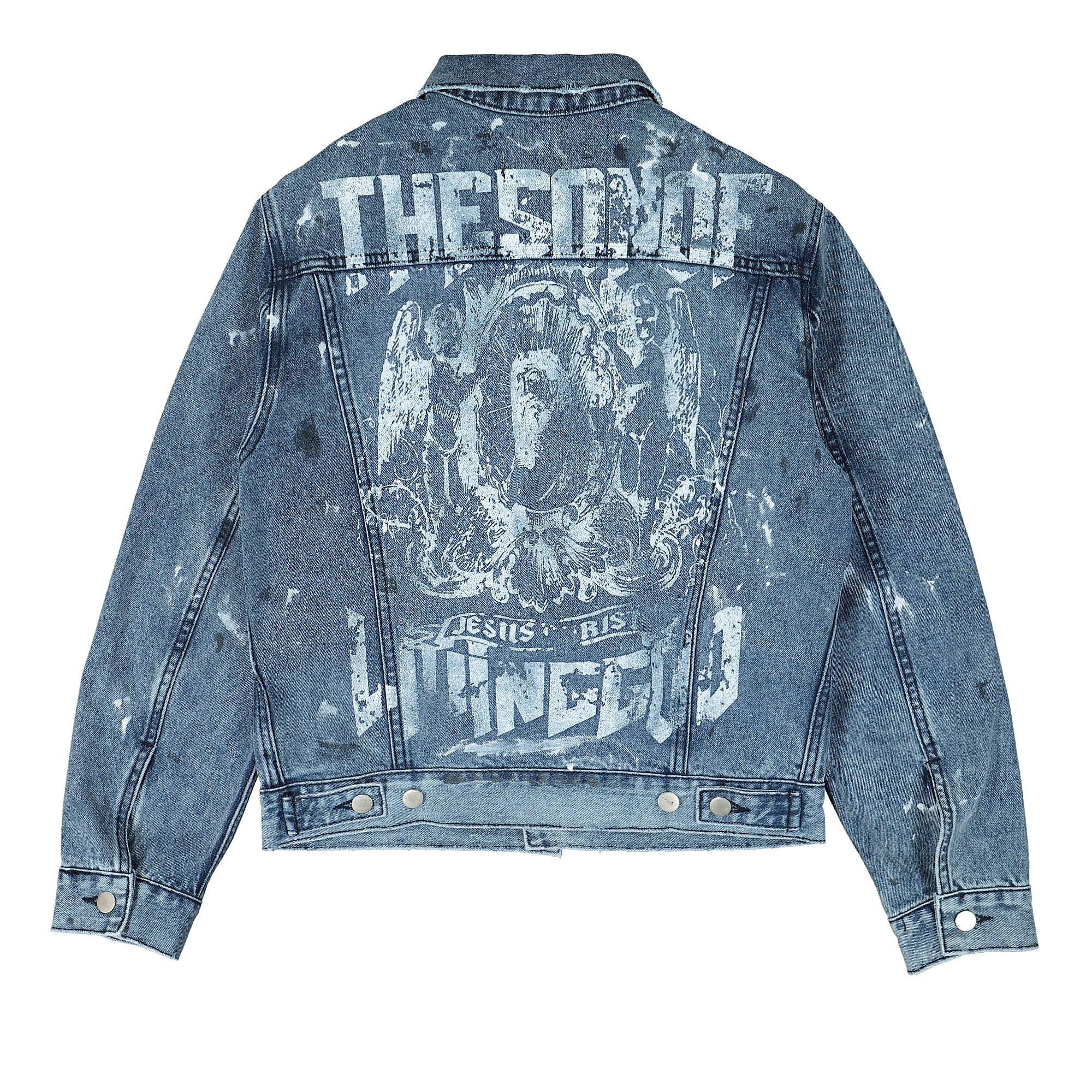 Someit S.O.G. Vintage Denim Jacket Blue Jackets Material | Overkill