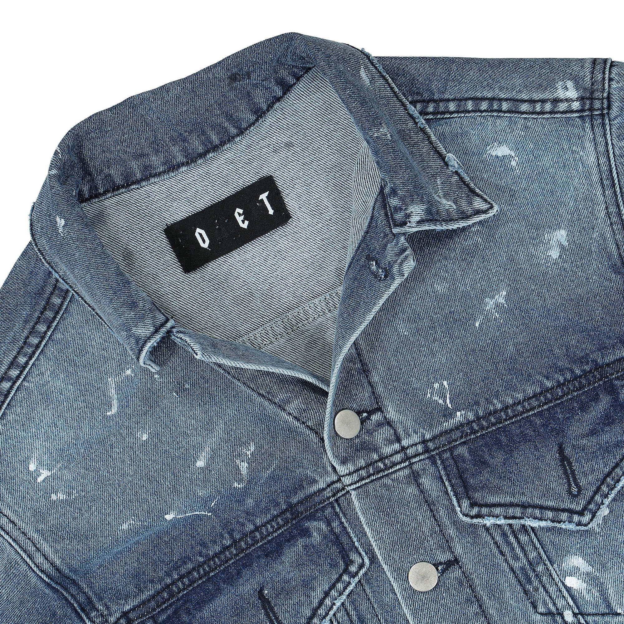 Someit S.O.G. Vintage Denim Jacket Blue Jackets Close-up | Overkill