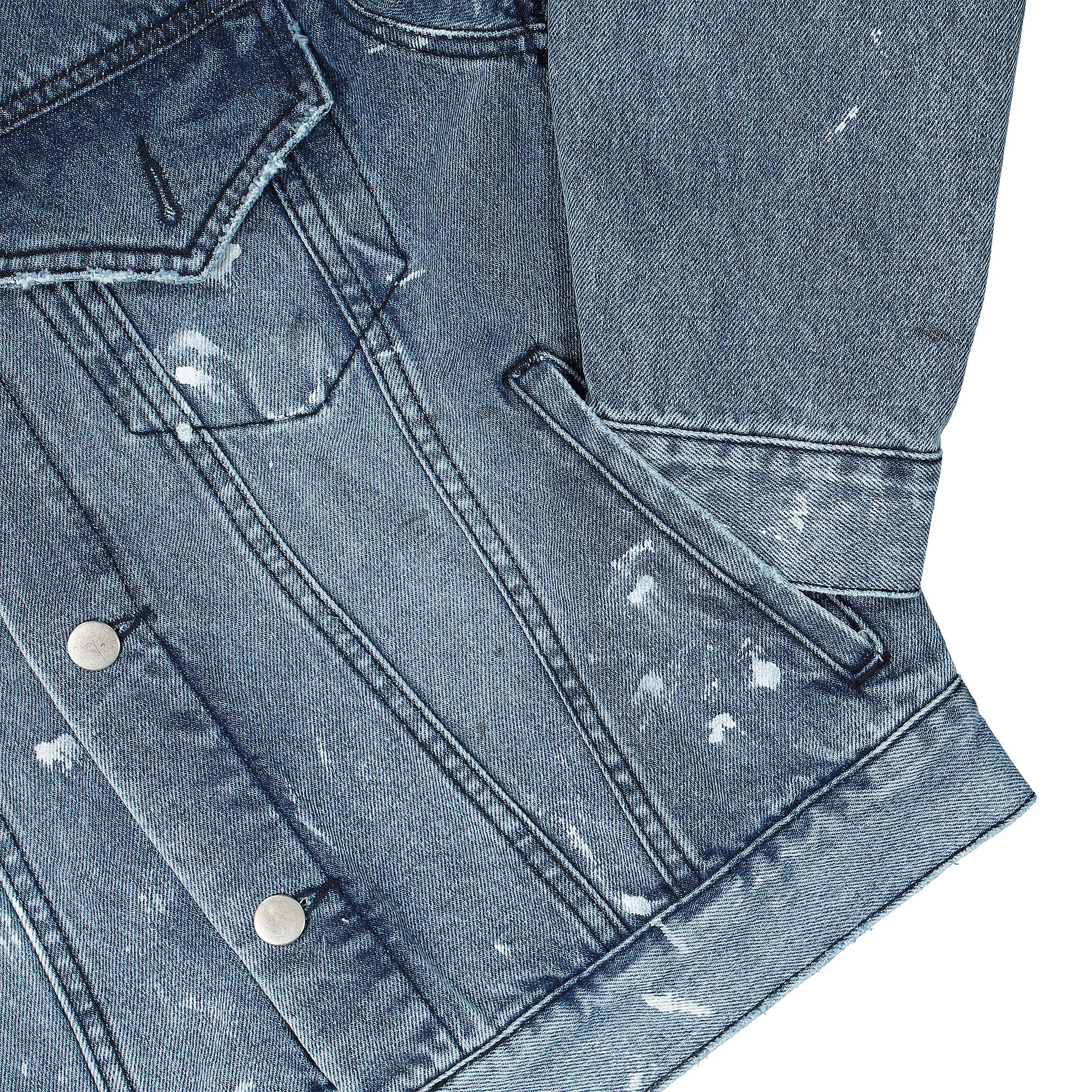 Someit S.O.G. Vintage Denim Jacket Blue Jackets Detailfoto | Overkill