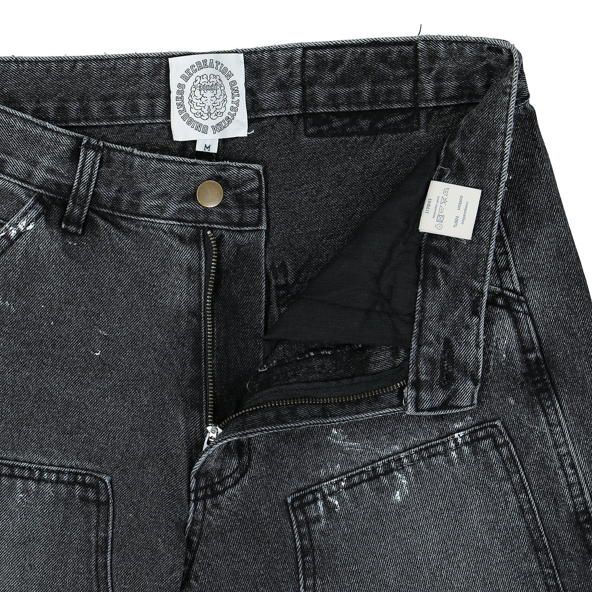 Someit S.O.G.Vintage Denim Pants Black Jeans Detailfoto | Overkill