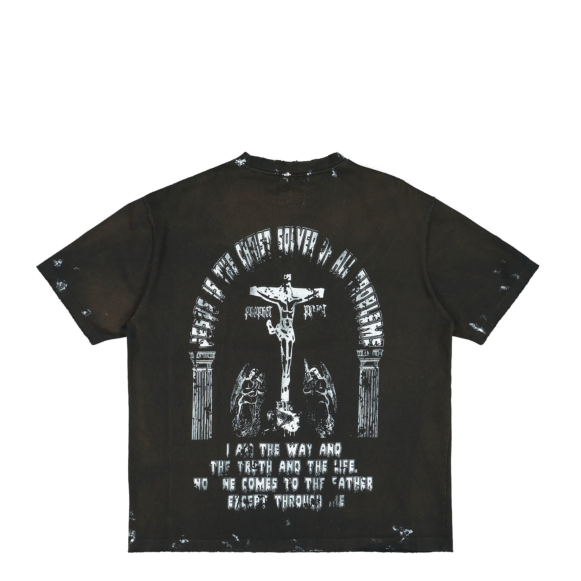 Someit Solver Vintage Tee Vintage Black T-Shirts Close-up | Overkill