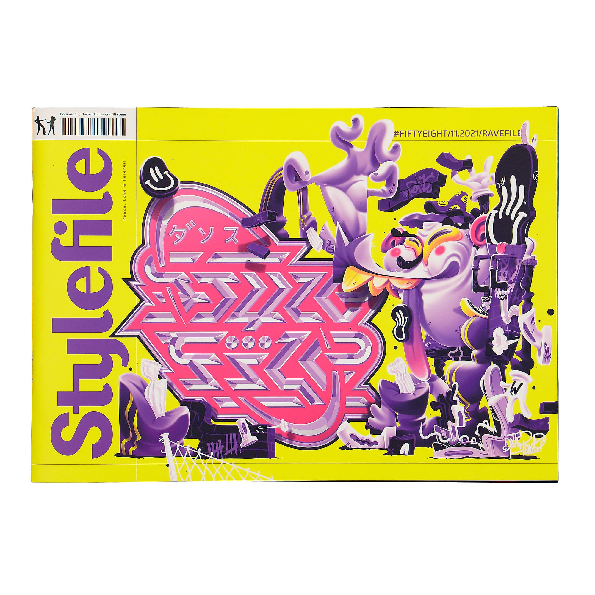 Stylefile Magazin #58 - Ravefile Multicolored Magazines P.MA10158 | Overkill