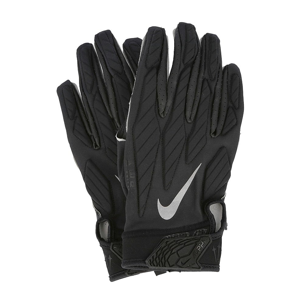Nike Drake x Nike Superbad 5.0 Football Gloves AU Black / Black / Silver Gloves DJ2880-082 | Overkill