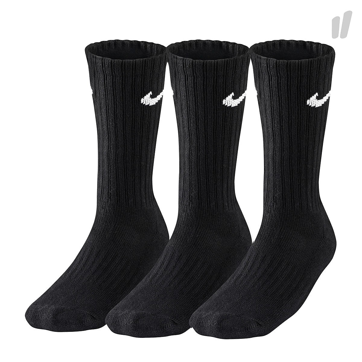 Nike cushion crew training socks Black / White Socks SX4508 001 | Overkill