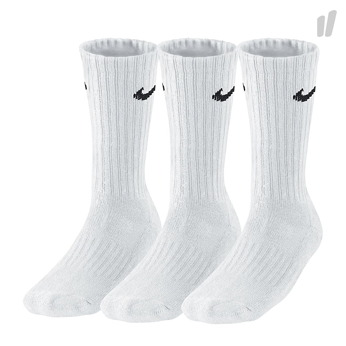Nike cushion crew training socks White / Black Socks SX4508 101 | Overkill