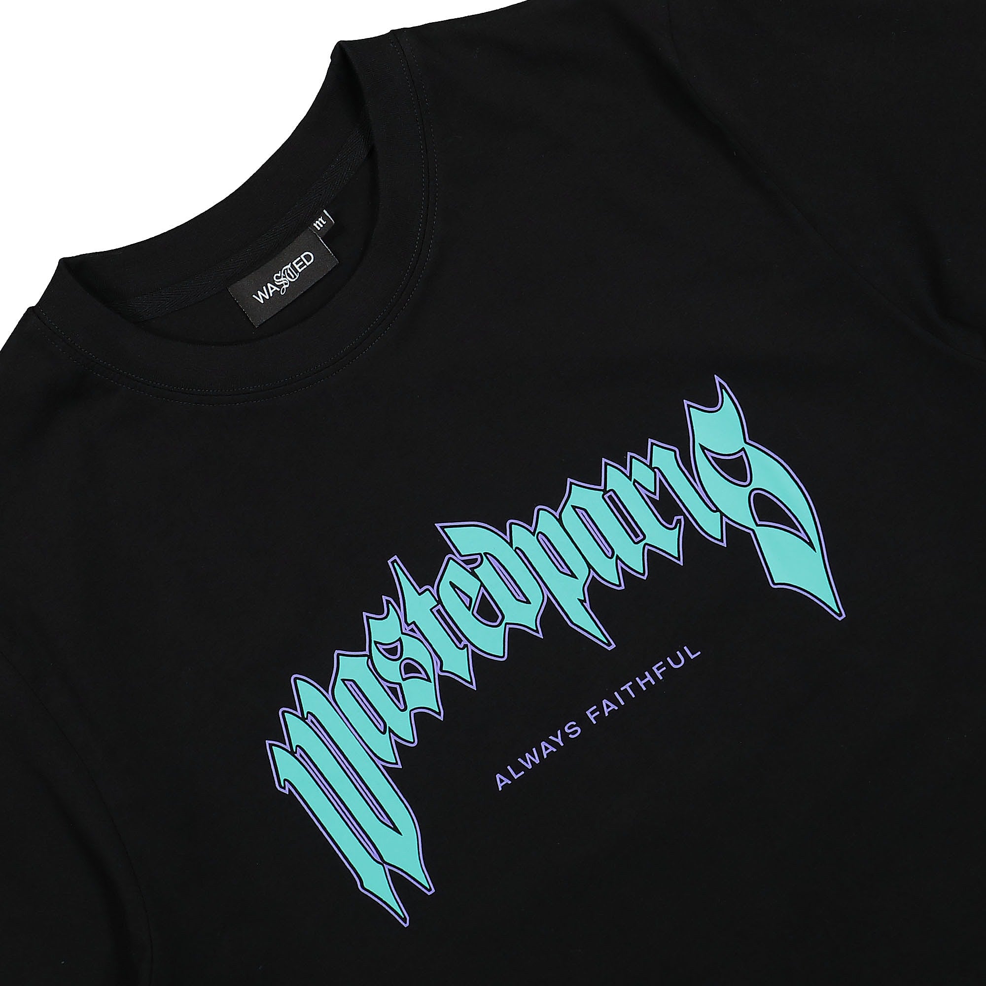 Wasted Paris Pitcher T-Shirt Black T-Shirts Close-up | Overkill