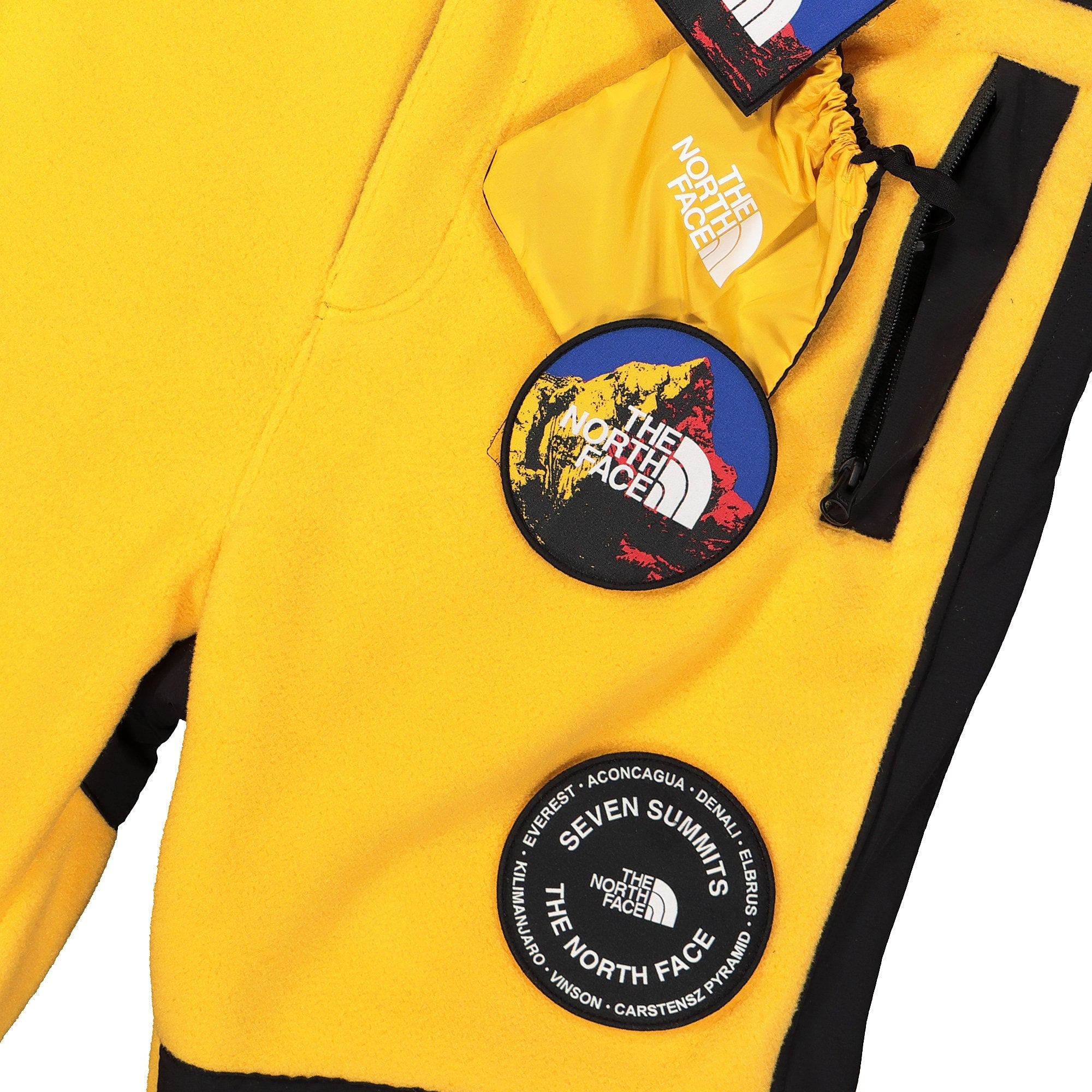 The North Face 7SE HIM Fleece Suit TNF Yellow Sweatshirts Close-up | Overkill