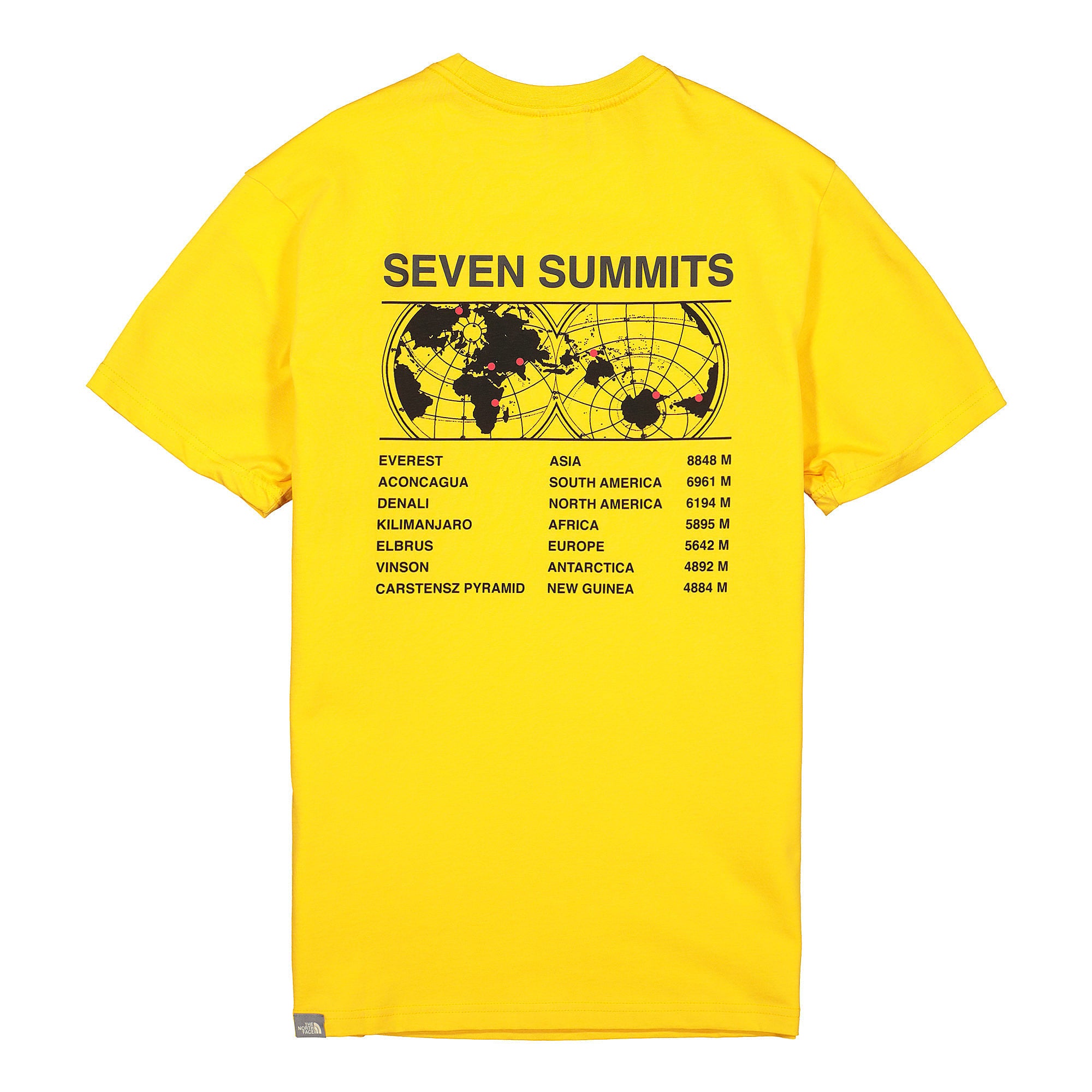 The North Face 7SE S/S Graphic Tee TNF Yellow T-Shirts Material | Overkill