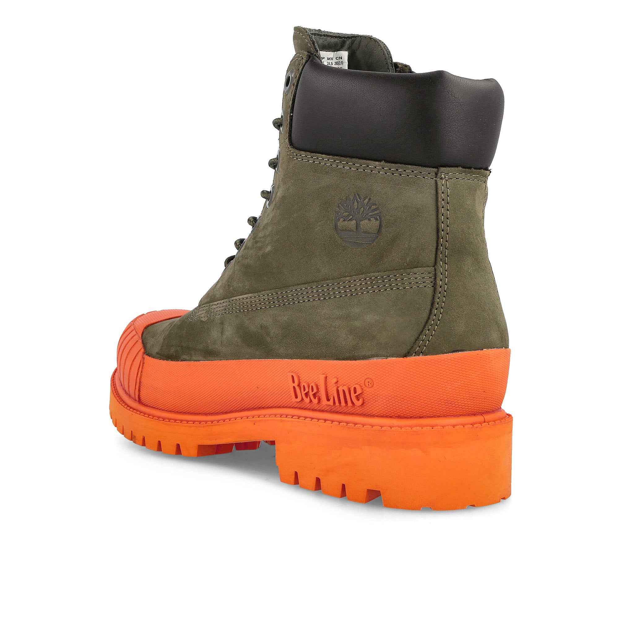 Timberland Bee Line x Timberland Premium 6 In Waterproof Boot Dark Green Sneakers Material | Overkill