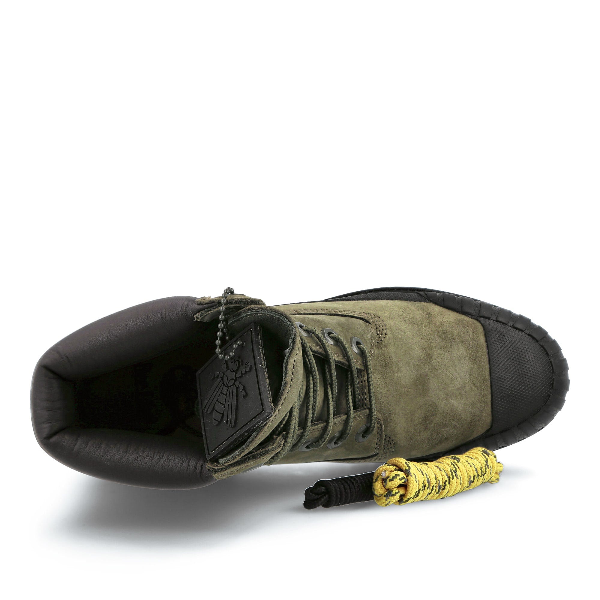 Timberland Bee Line x Timberland Premium 6 In Waterproof Boot Dark Green Sneakers Detailfoto | Overkill