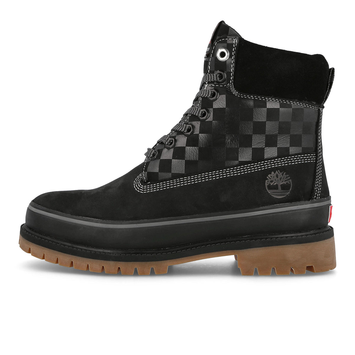 Timberland Heritage 6 in Waterproof Boot Black Nubuck Boots TB 0A6697 001 | Overkill