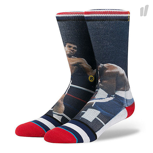 Stance Thrilla In Manila Socks Navy Socks M558D5THR-NVY | Overkill