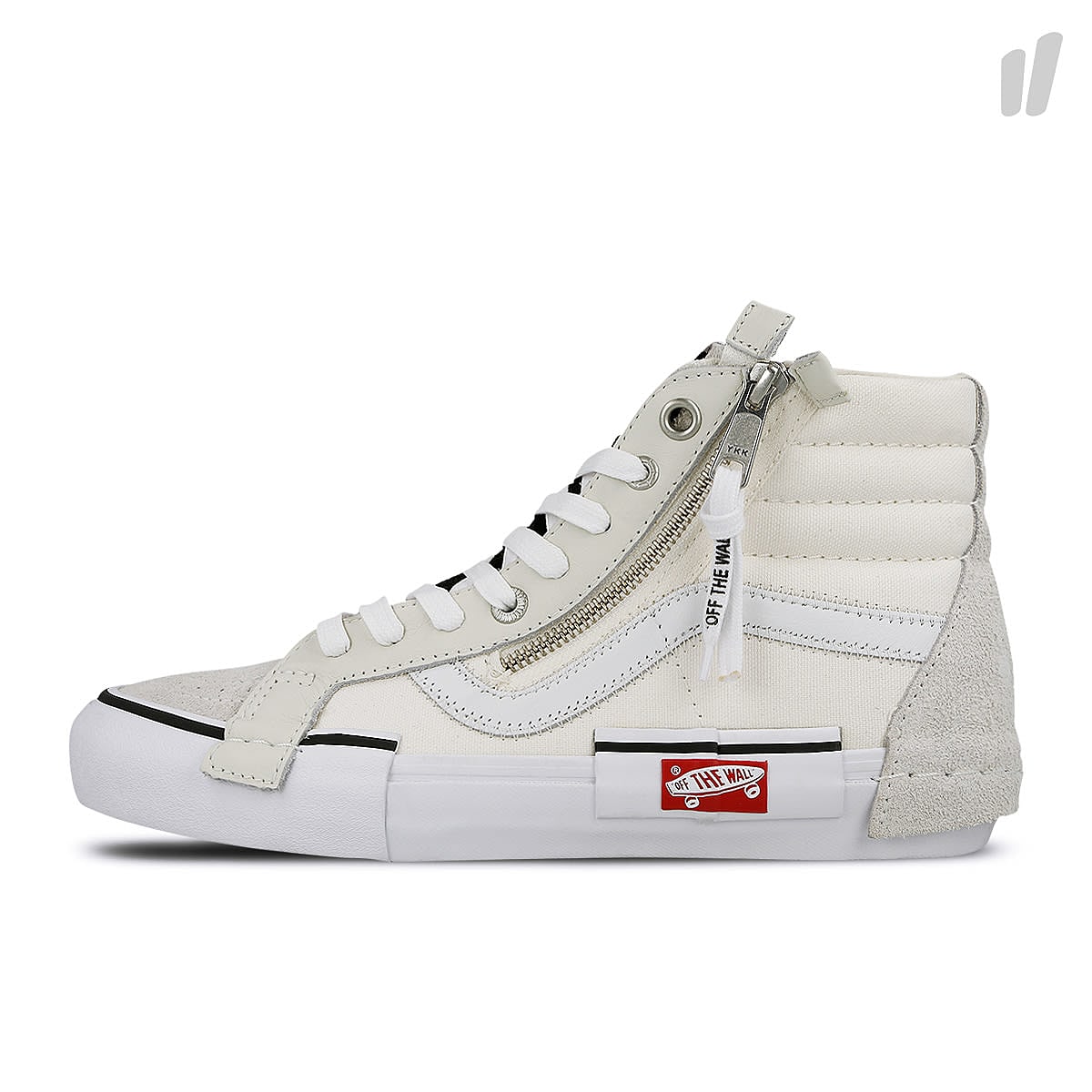 Vans sk8-hi cap lx Marshmallow / True White High Top Sneakers KMUC01 | Overkill