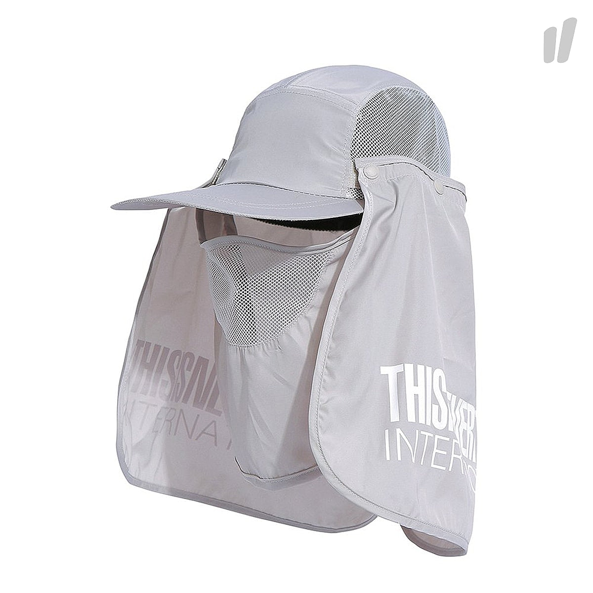 thisisneverthat Fishing Hiking Hat Ivory Caps TN18FHW010 | Overkill