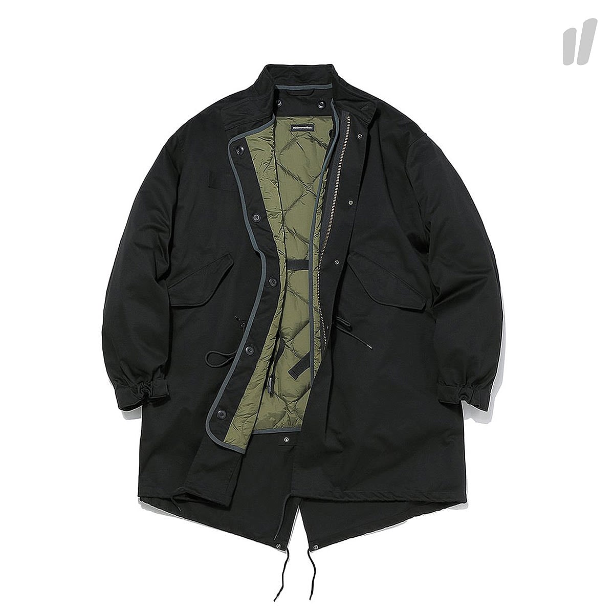 thisisneverthat M-51 Field Parka Black Parkas TN18FOW012-BL | Overkill